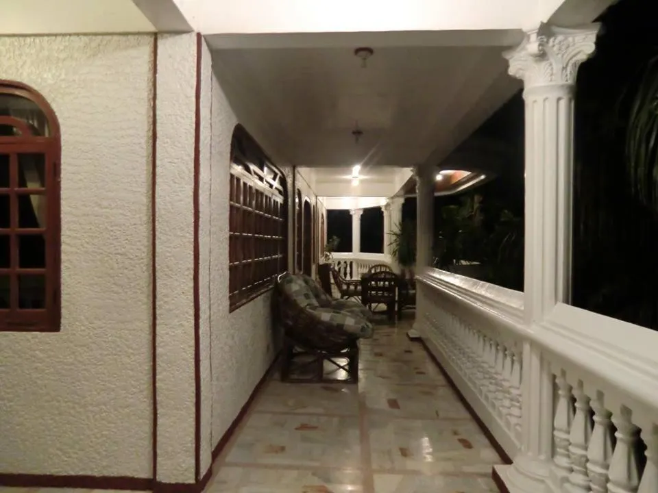 Patio in Blue Crystal Beach Resort