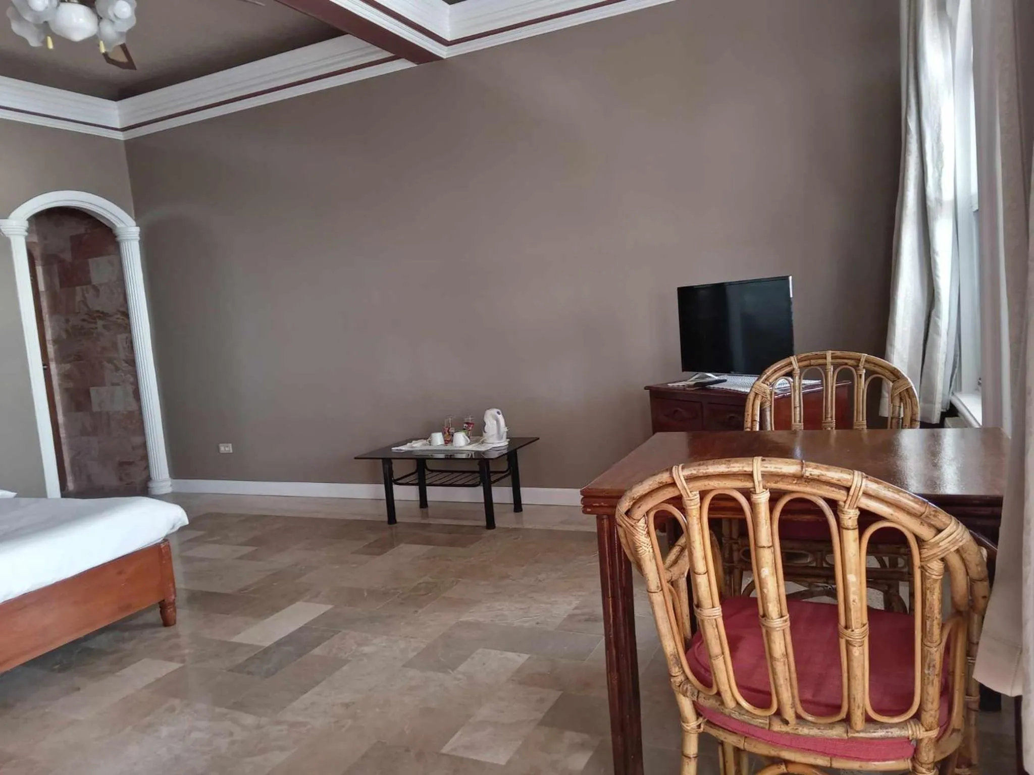 View (from property/room), Bed in Blue Crystal Beach Resort