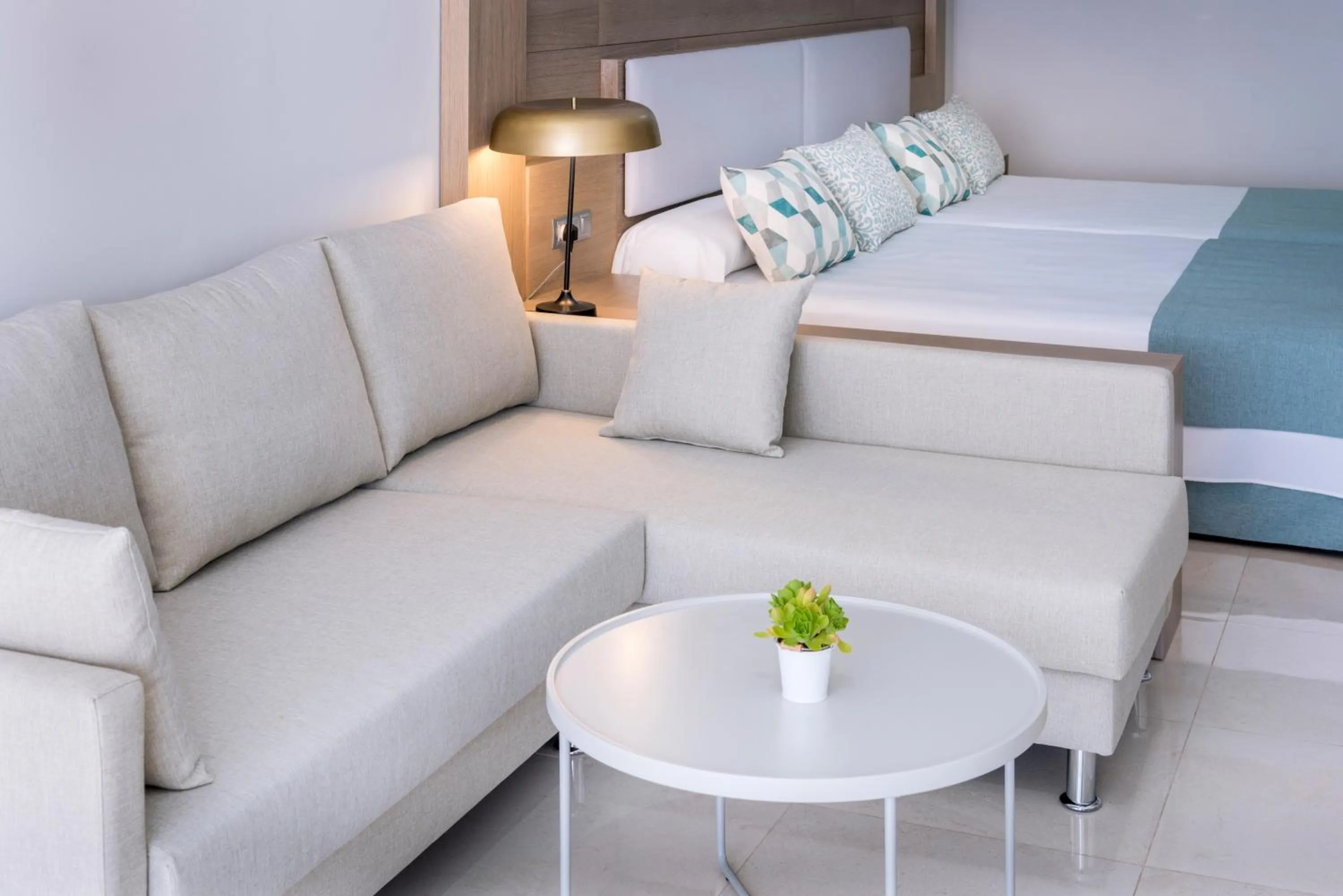 Bed in Mediterraneo Bay Hotel & Resort