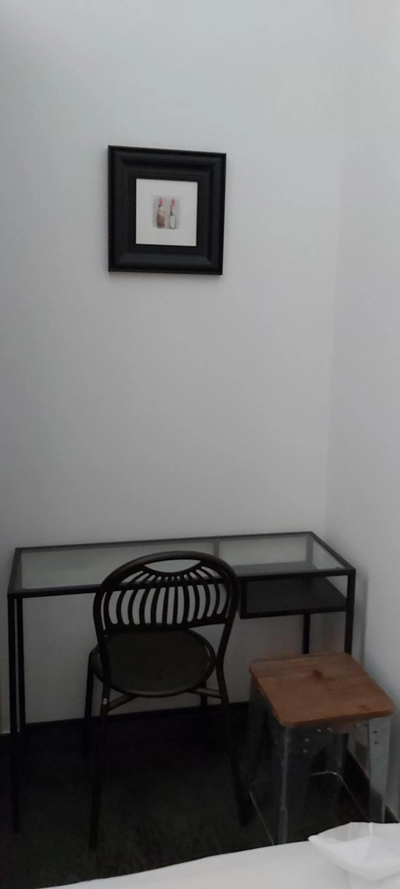 Bed in Retro Rooms Termini