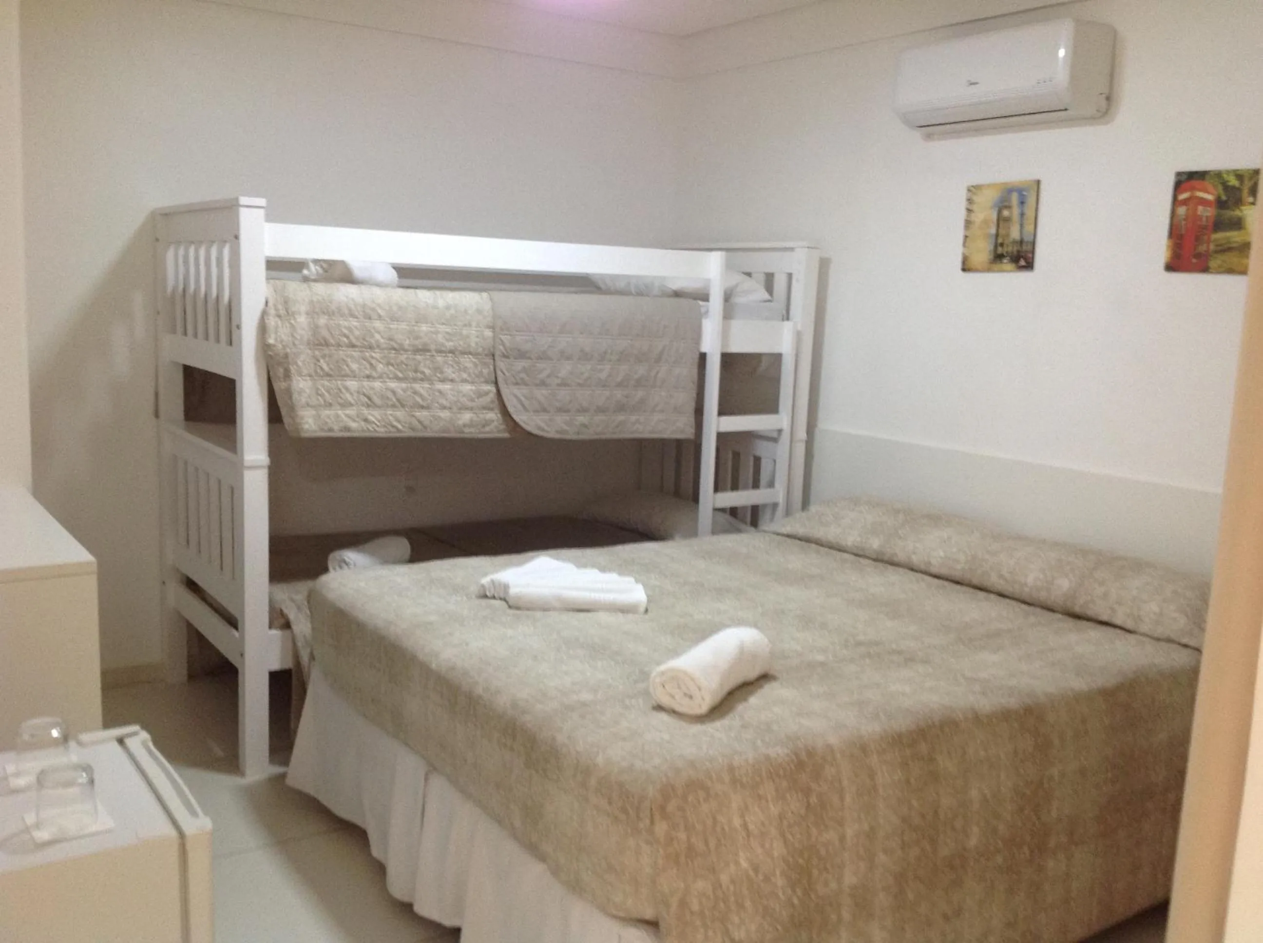 Bed in Pousada Lorde Inglês