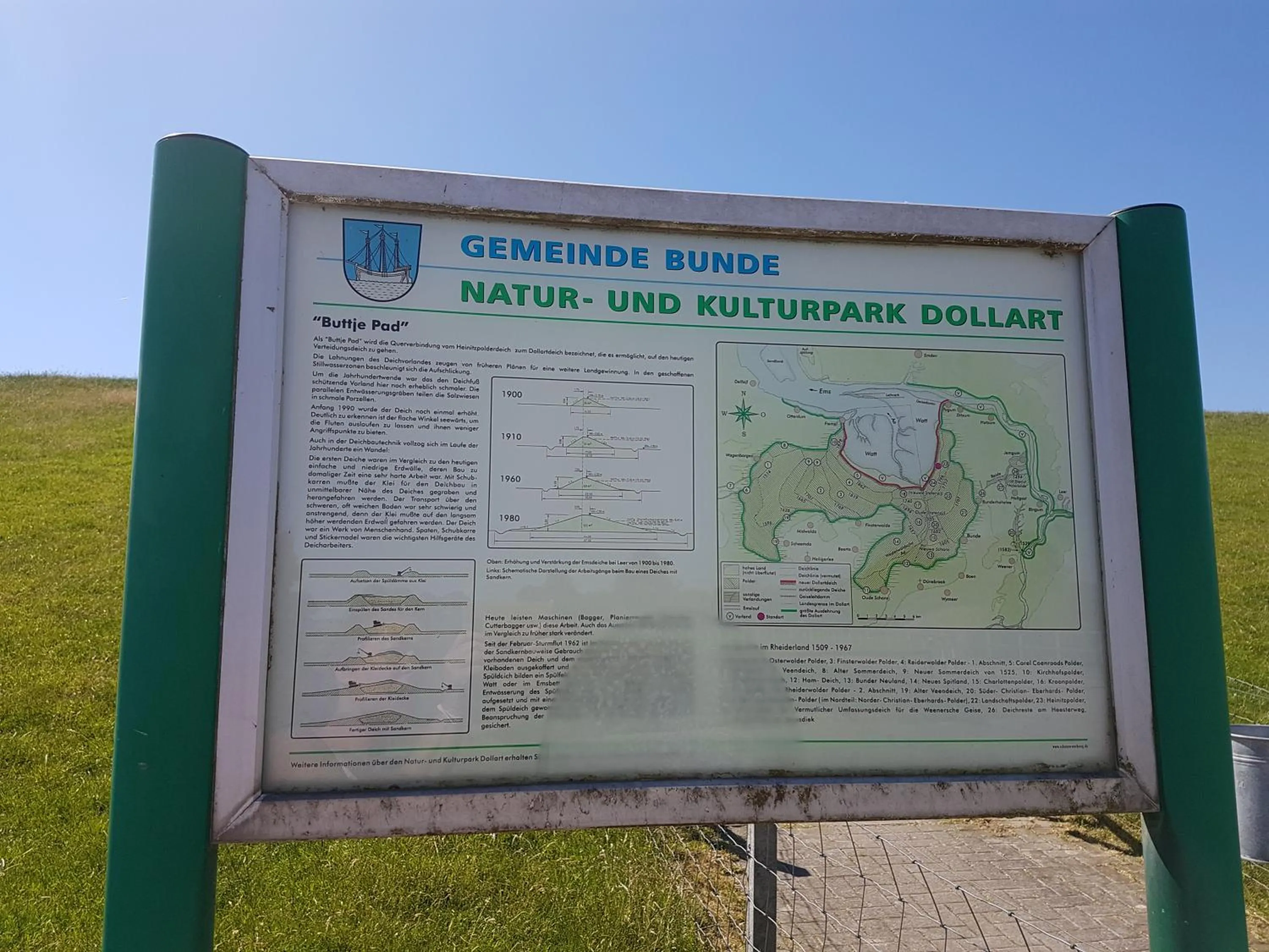 Natural landscape in Hotel Garni Am Lindenhof Bunde