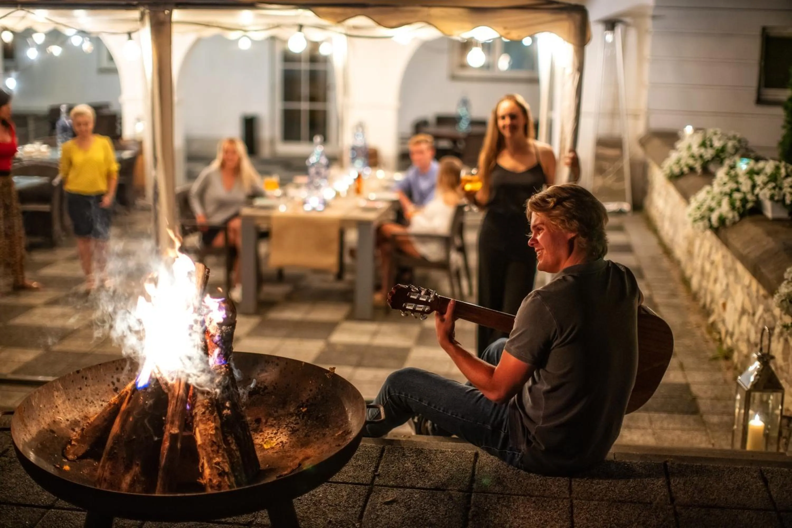 BBQ facilities in Hotel Pałac Alexandrinum