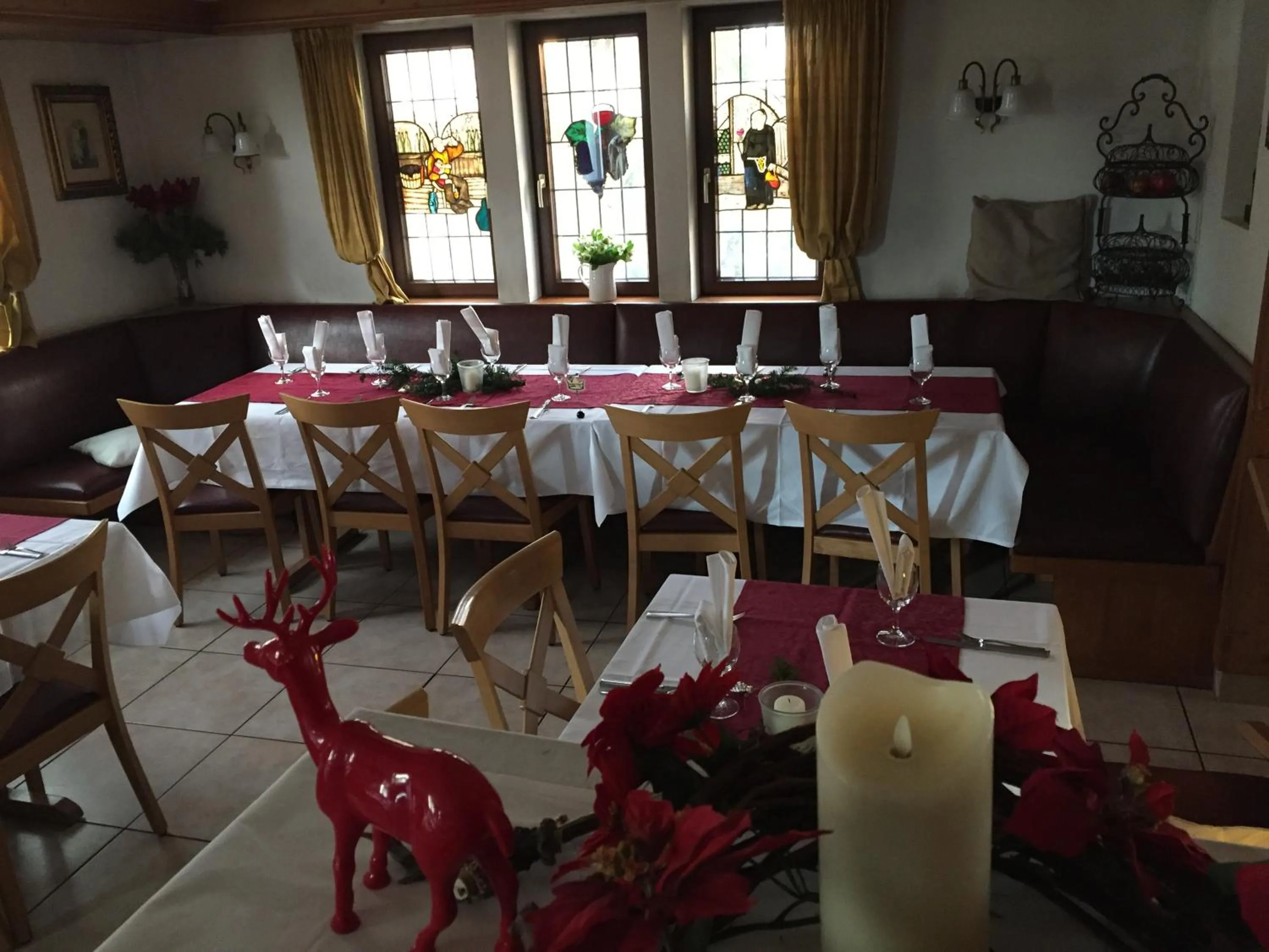 Decorative detail in Hotel Krone