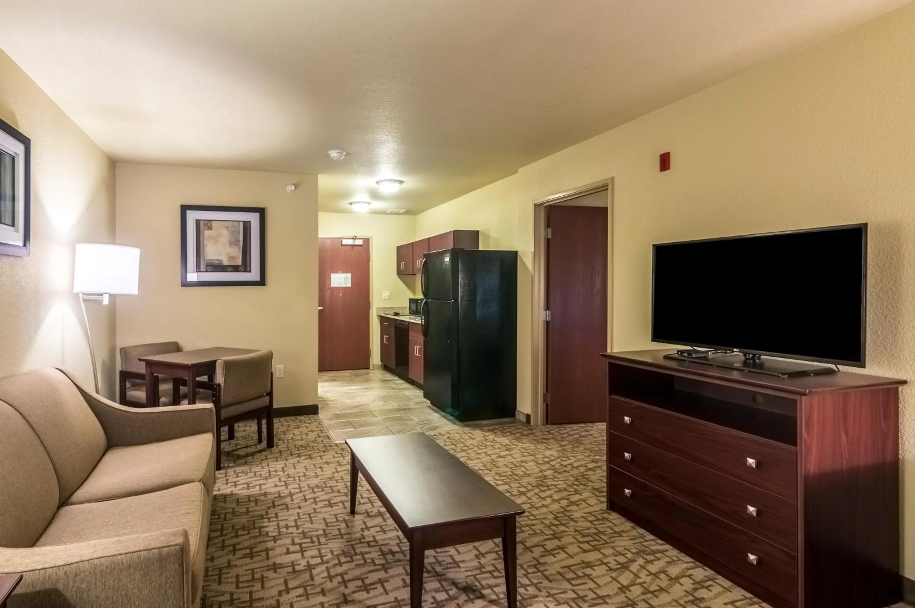 TV and multimedia in Cobblestone Inn & Suites - Lakin