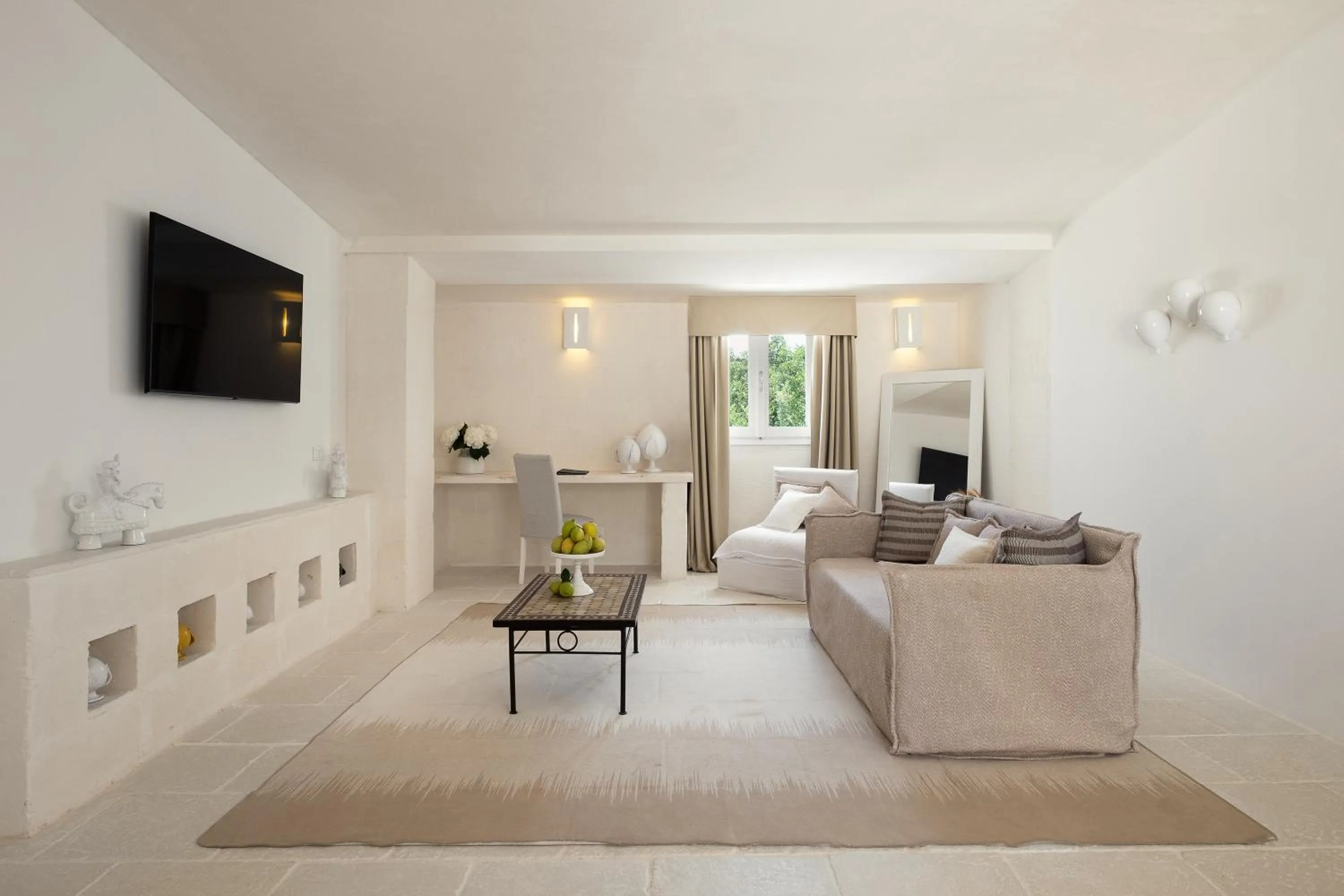 Seating area in Baglioni Masseria Muzza Resort & Spa