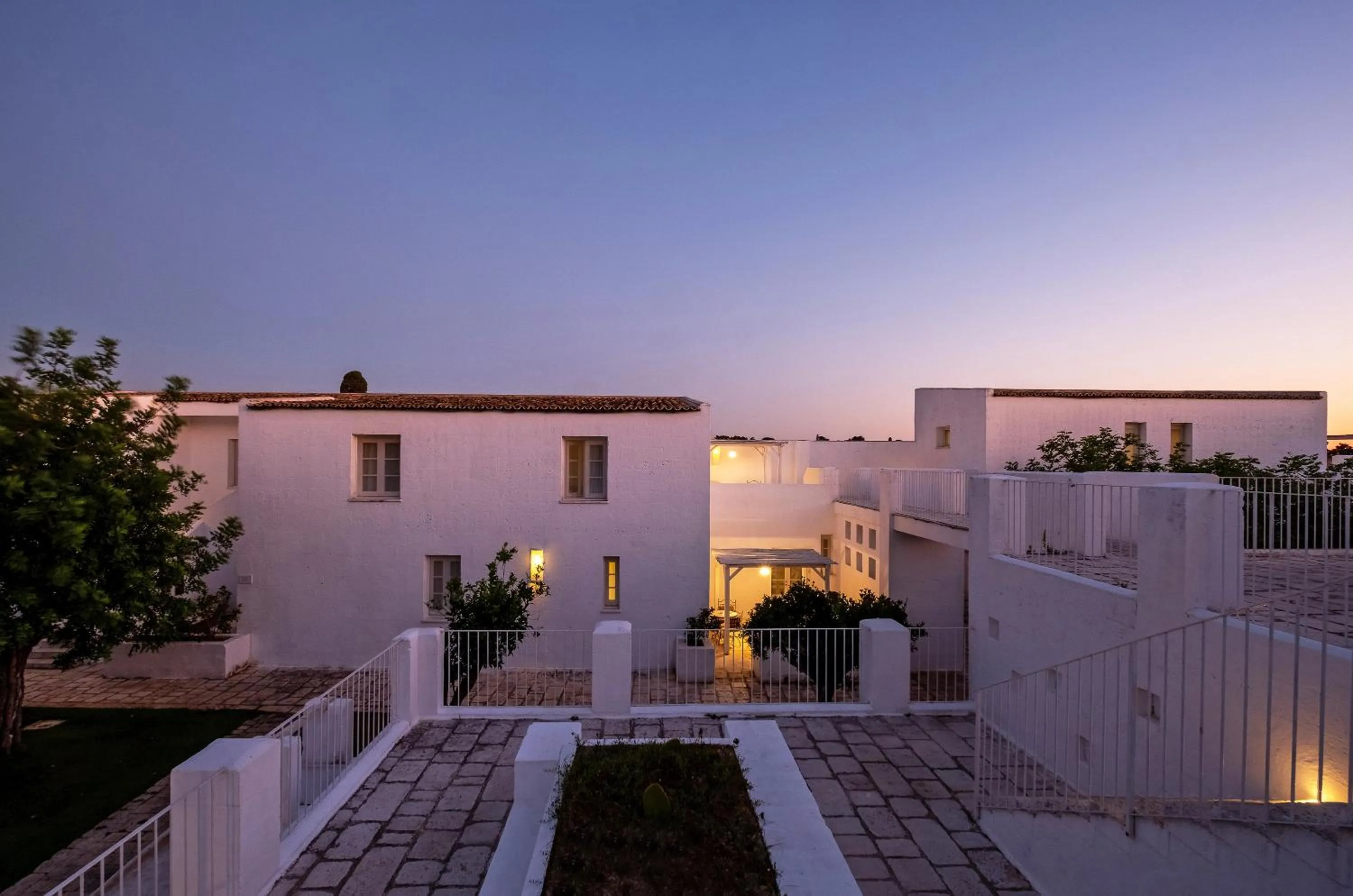 Sunset in Baglioni Masseria Muzza Resort & Spa