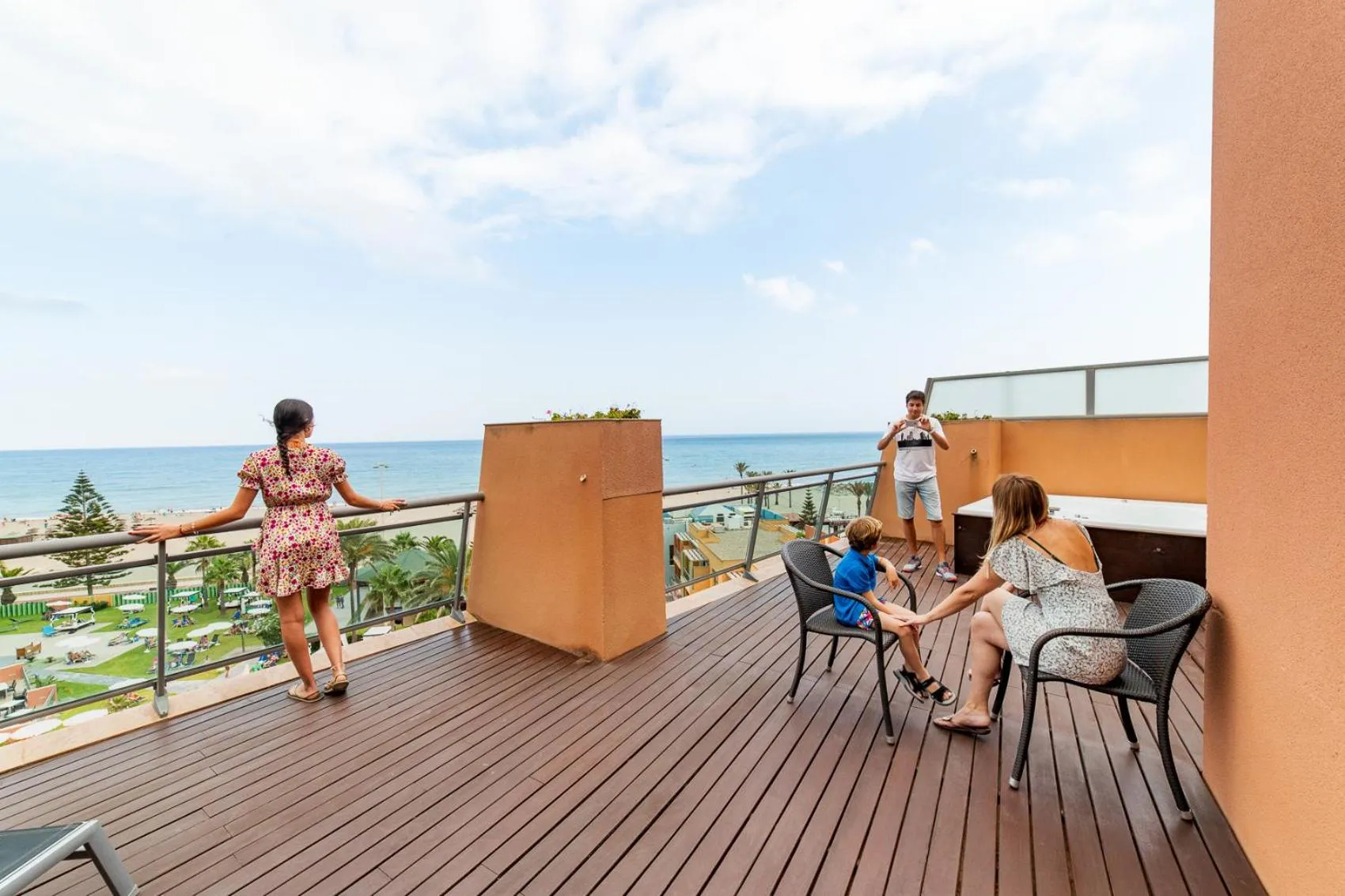 Balcony/Terrace in Protur Roquetas Hotel & Spa