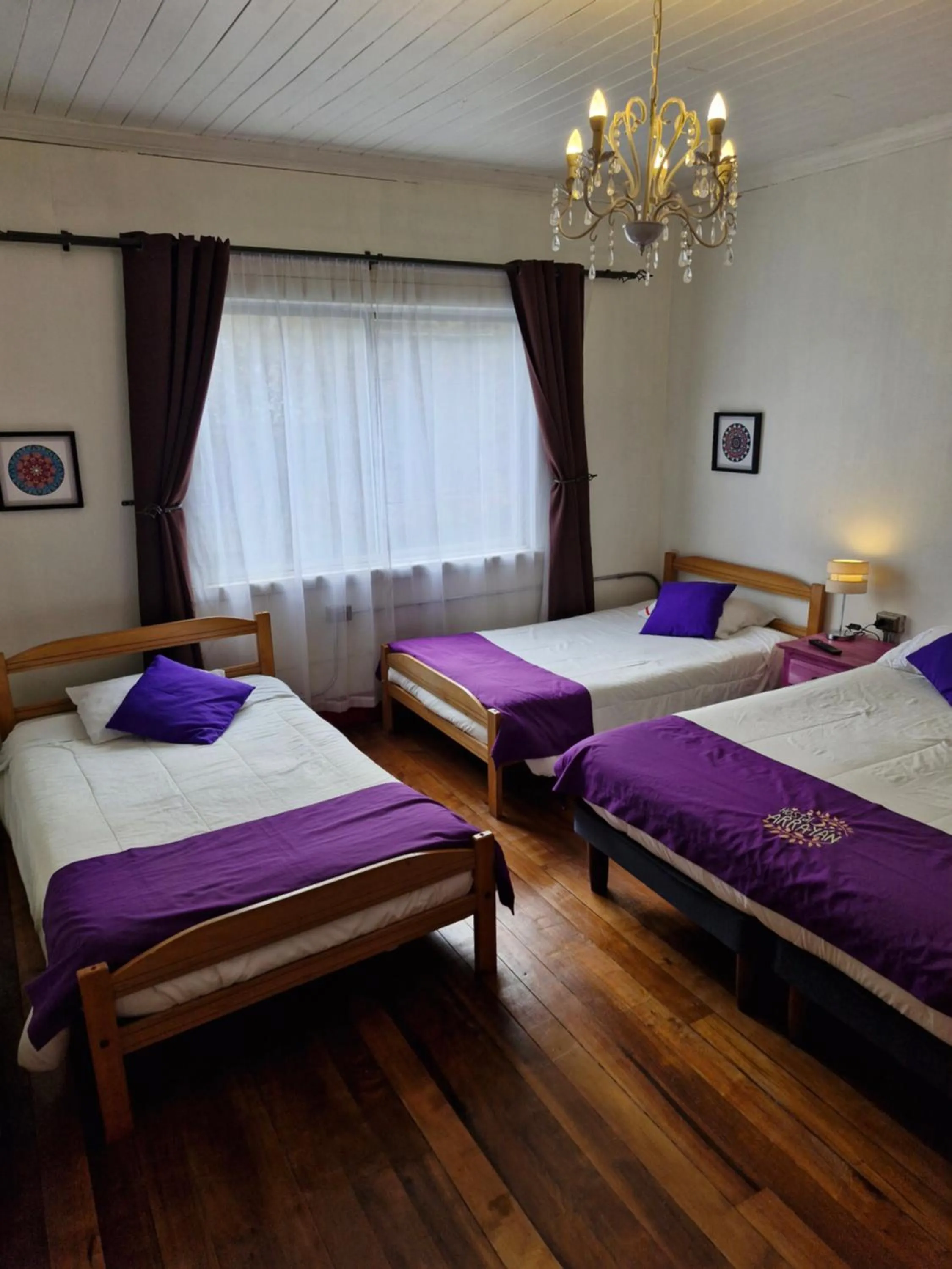 Bed in Hostal Arrayan