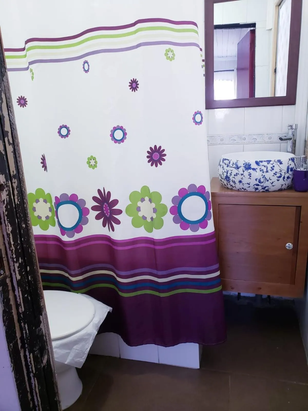 Bathroom in Hostal Arrayan