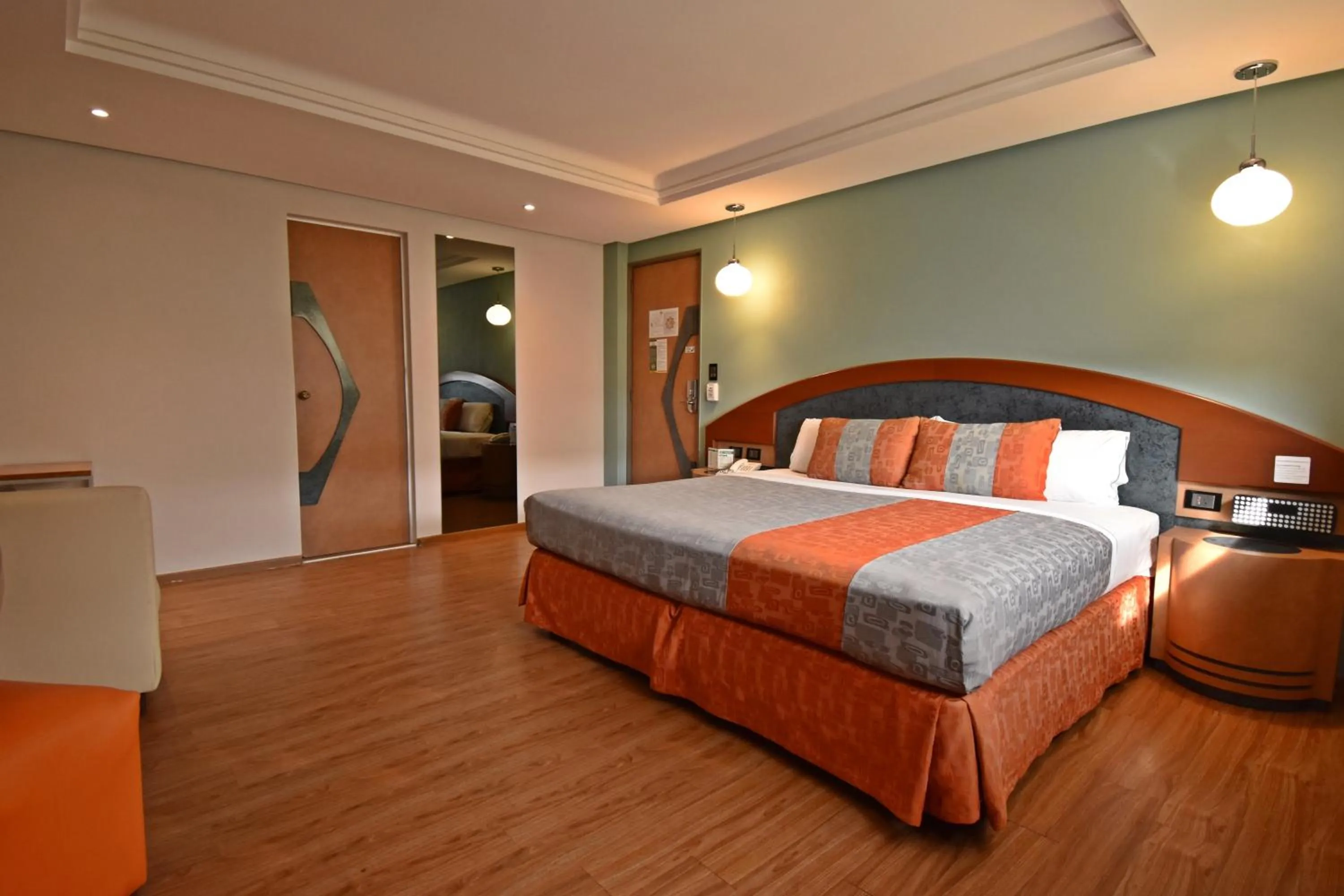 Bed in Hotel Catalina