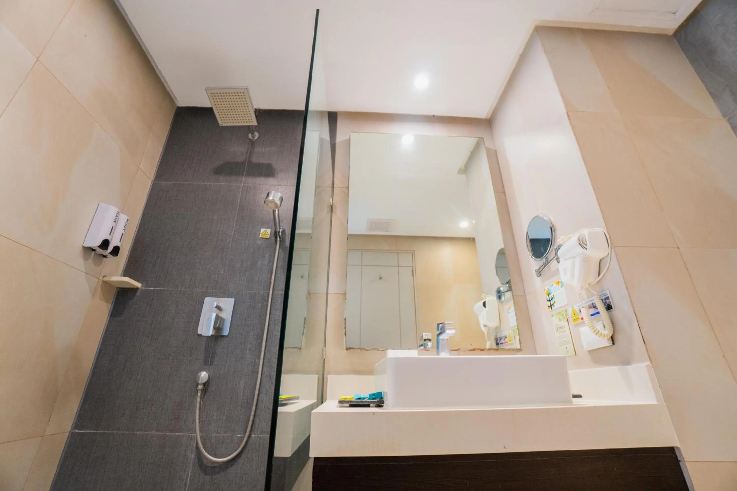 Shower in Solea Mactan Resort
