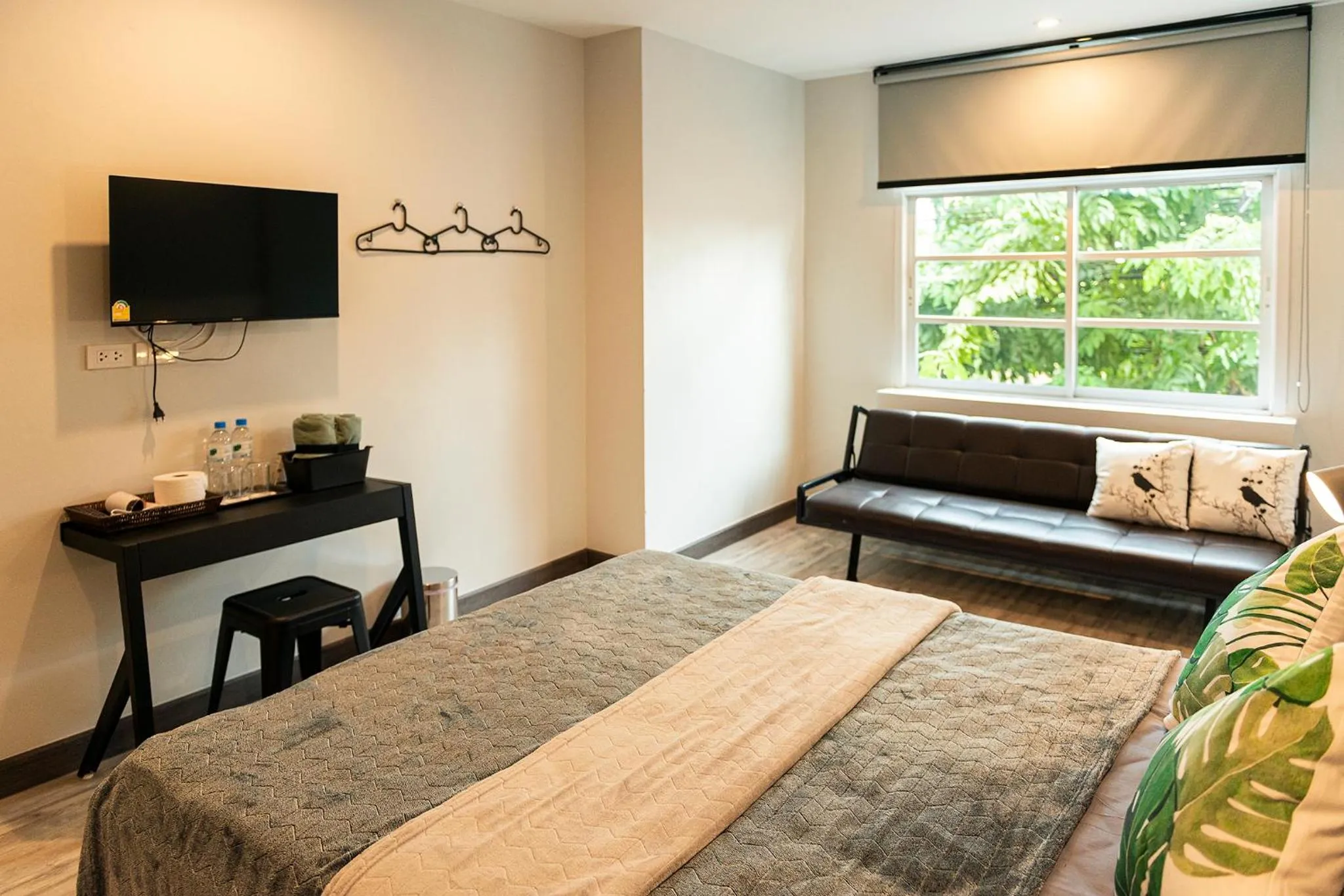 Photo of the whole room, Bed in I Rich Residence