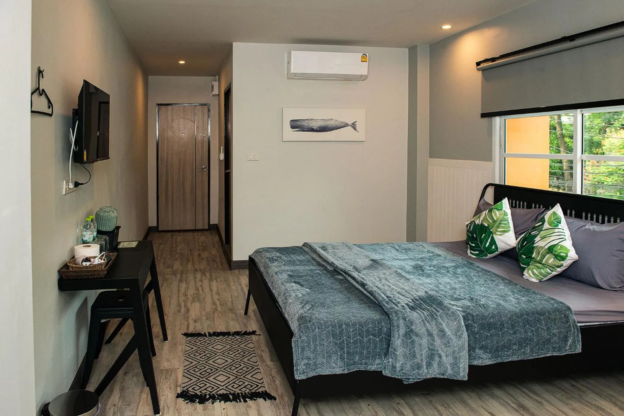 Photo of the whole room, Bed in I Rich Residence