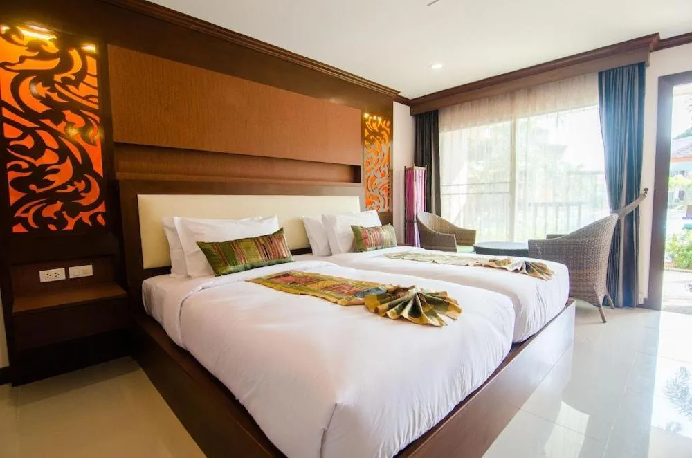 Bed in Chivatara Resort Bang Tao Beach Phuket - SHA