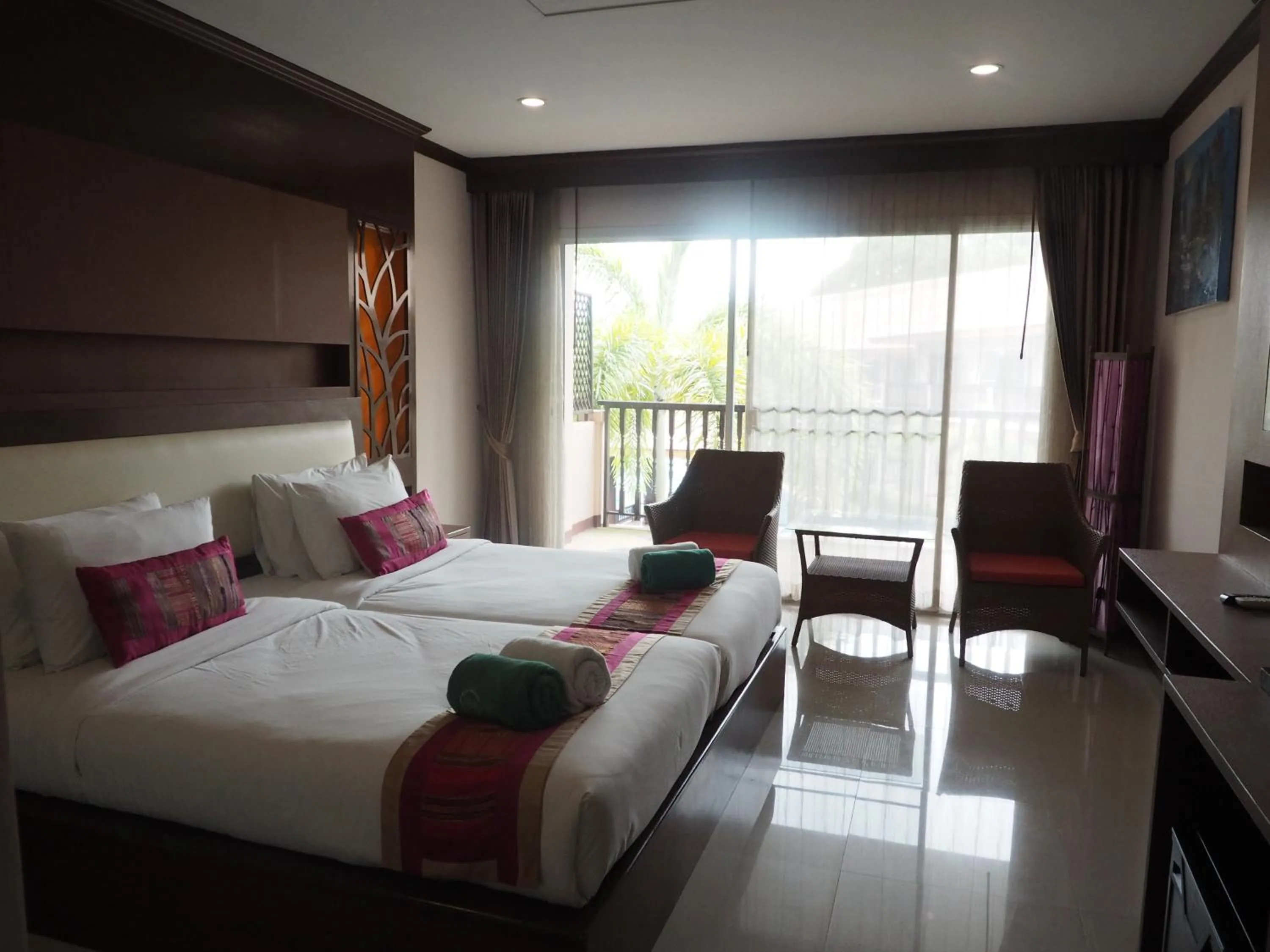 Bedroom, Bed in Chivatara Resort Bang Tao Beach Phuket - SHA