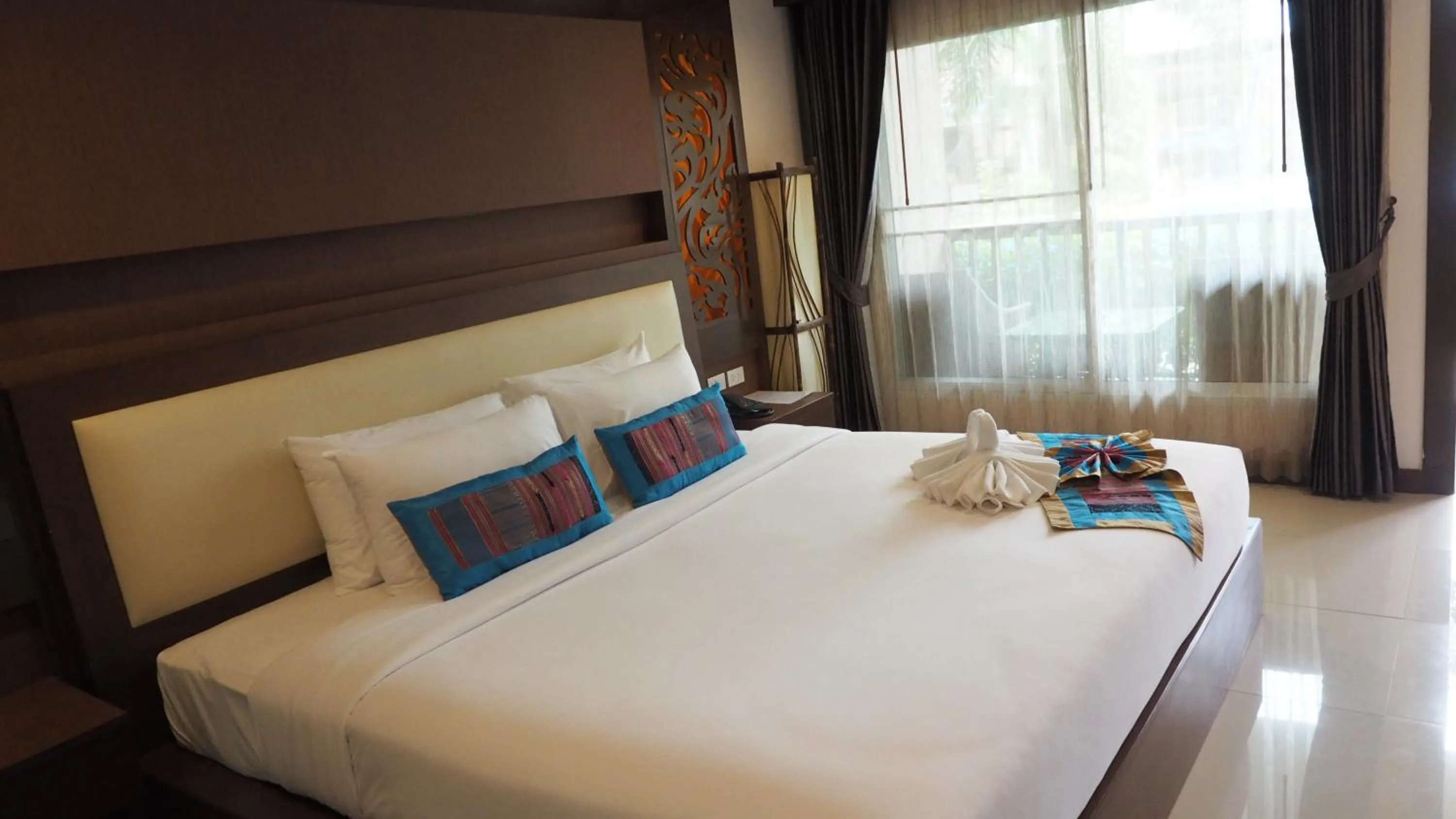 Bedroom, Bed in Chivatara Resort Bang Tao Beach Phuket - SHA