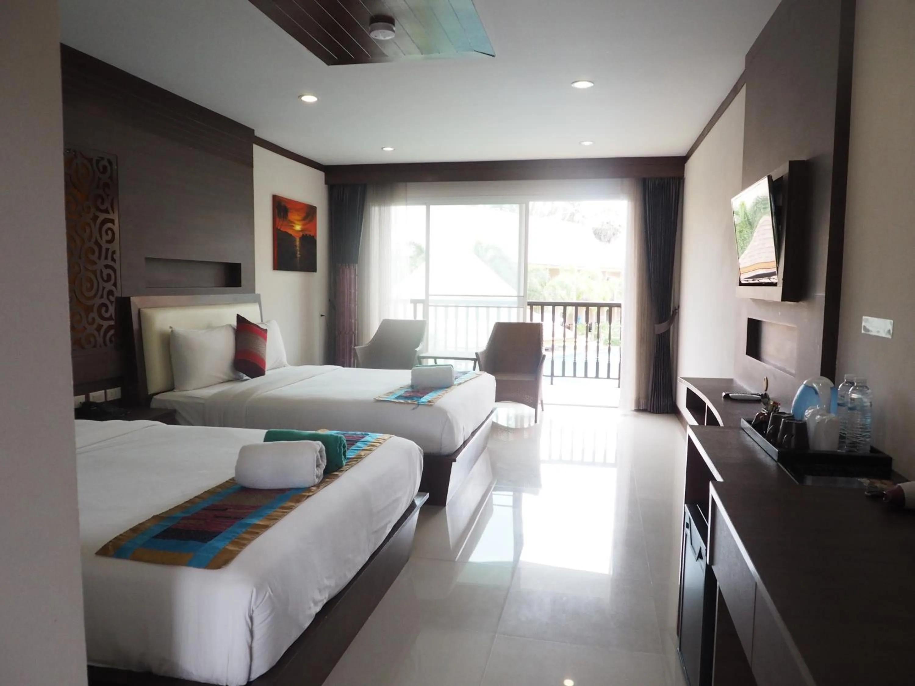 Bedroom, Bed in Chivatara Resort Bang Tao Beach Phuket - SHA