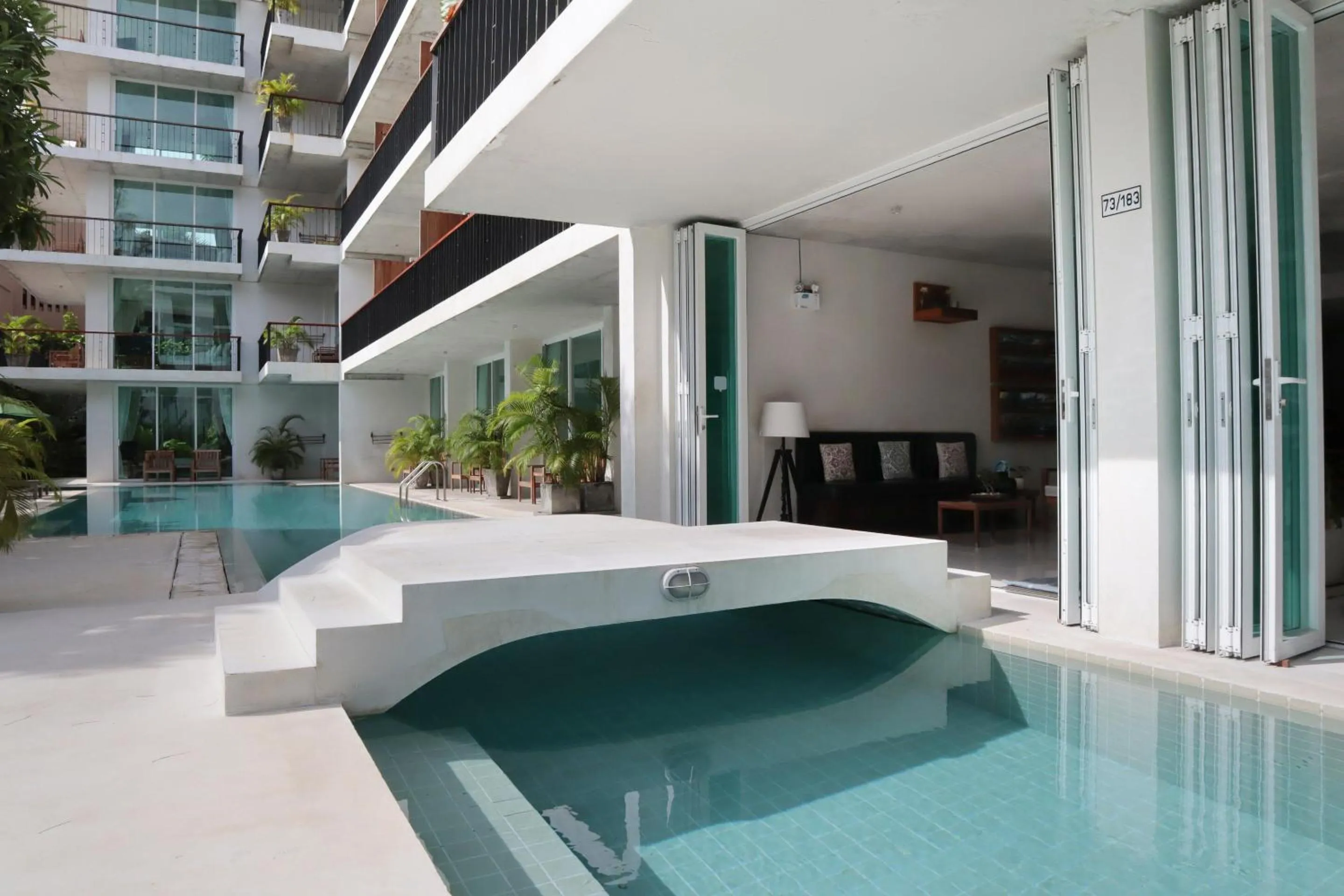 Swimming pool in Wabi Sabi Boutique Hotel - SHA Extra Plus