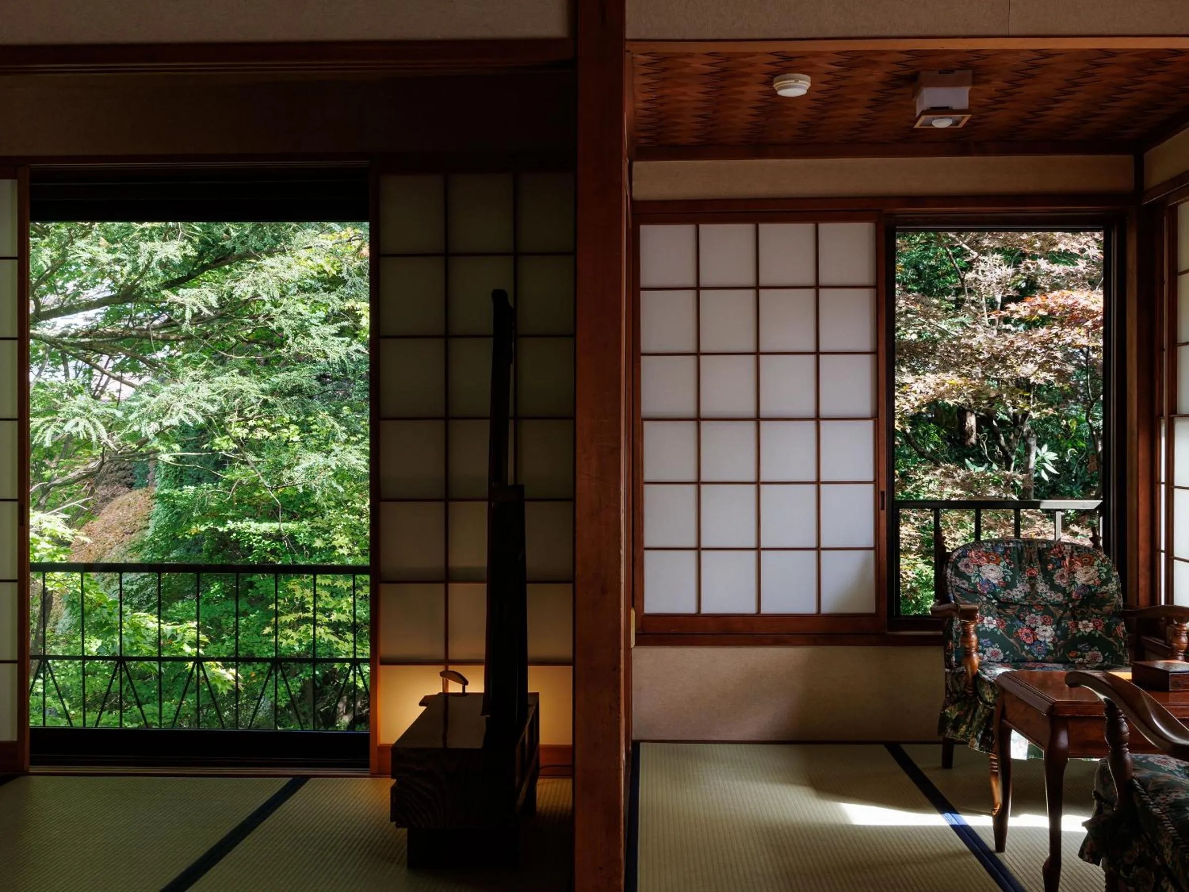 Garden in Suwa Grand Shrine Kameya Inn