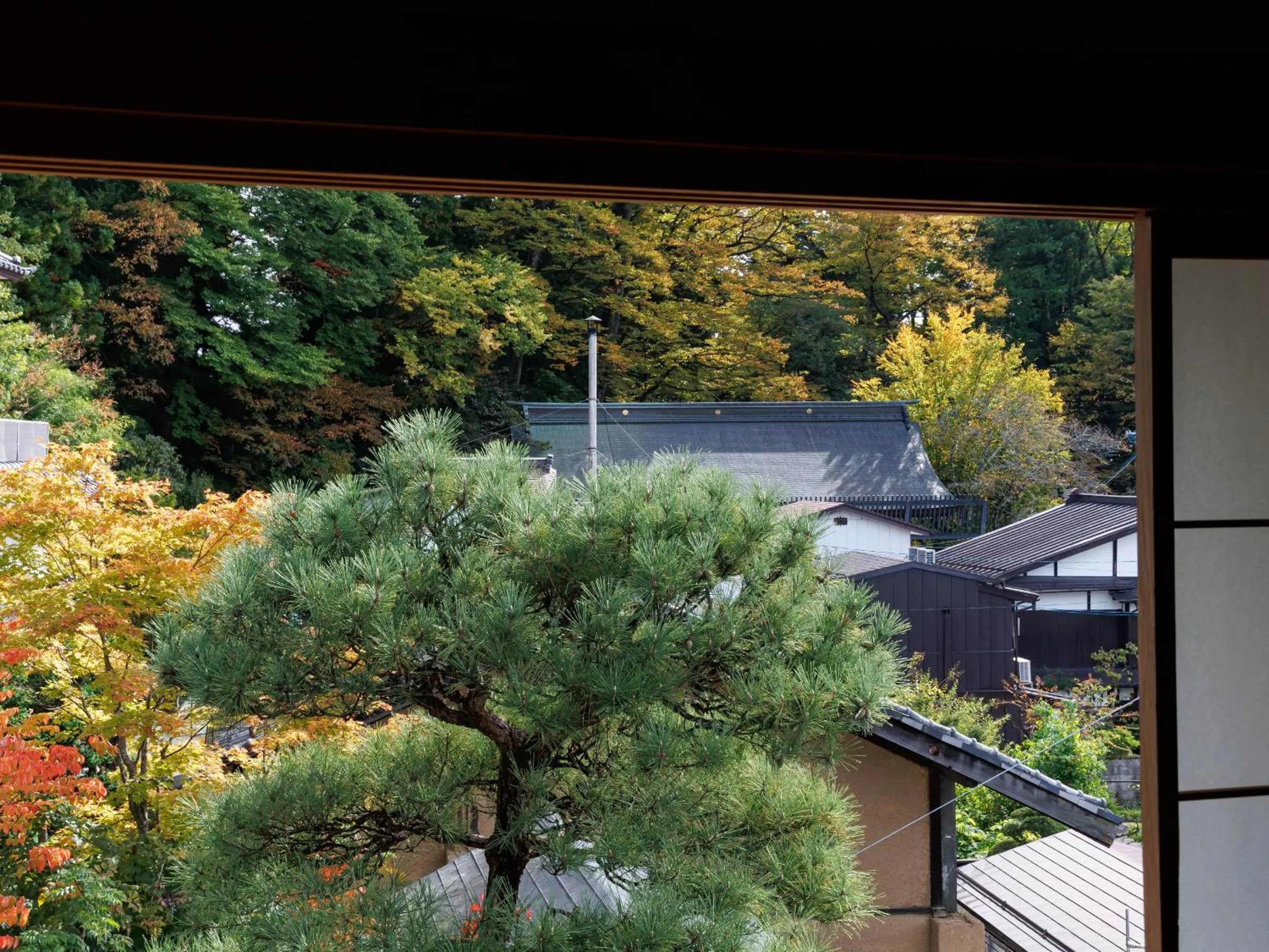 View (from property/room) in Suwa Grand Shrine Kameya Inn