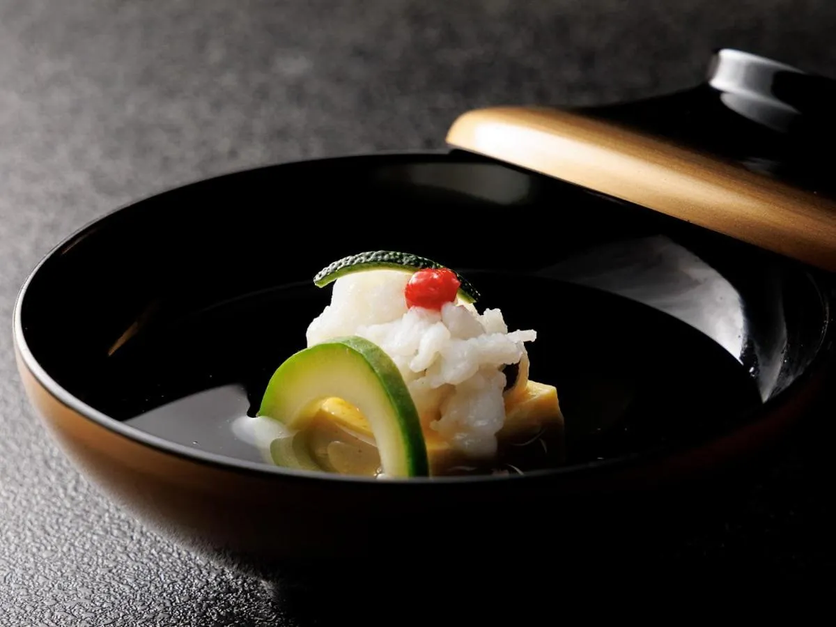 Dinner in Suwa Grand Shrine Kameya Inn