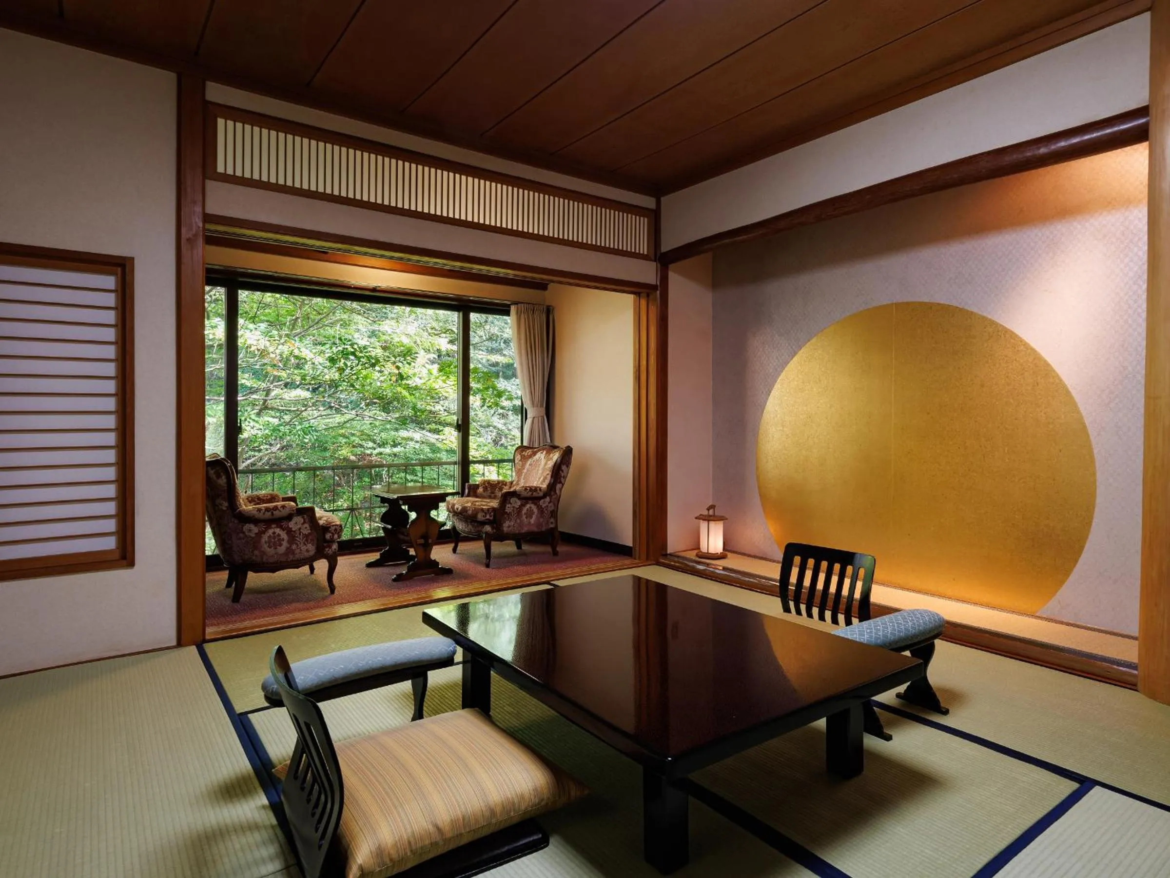 Garden in Suwa Grand Shrine Kameya Inn