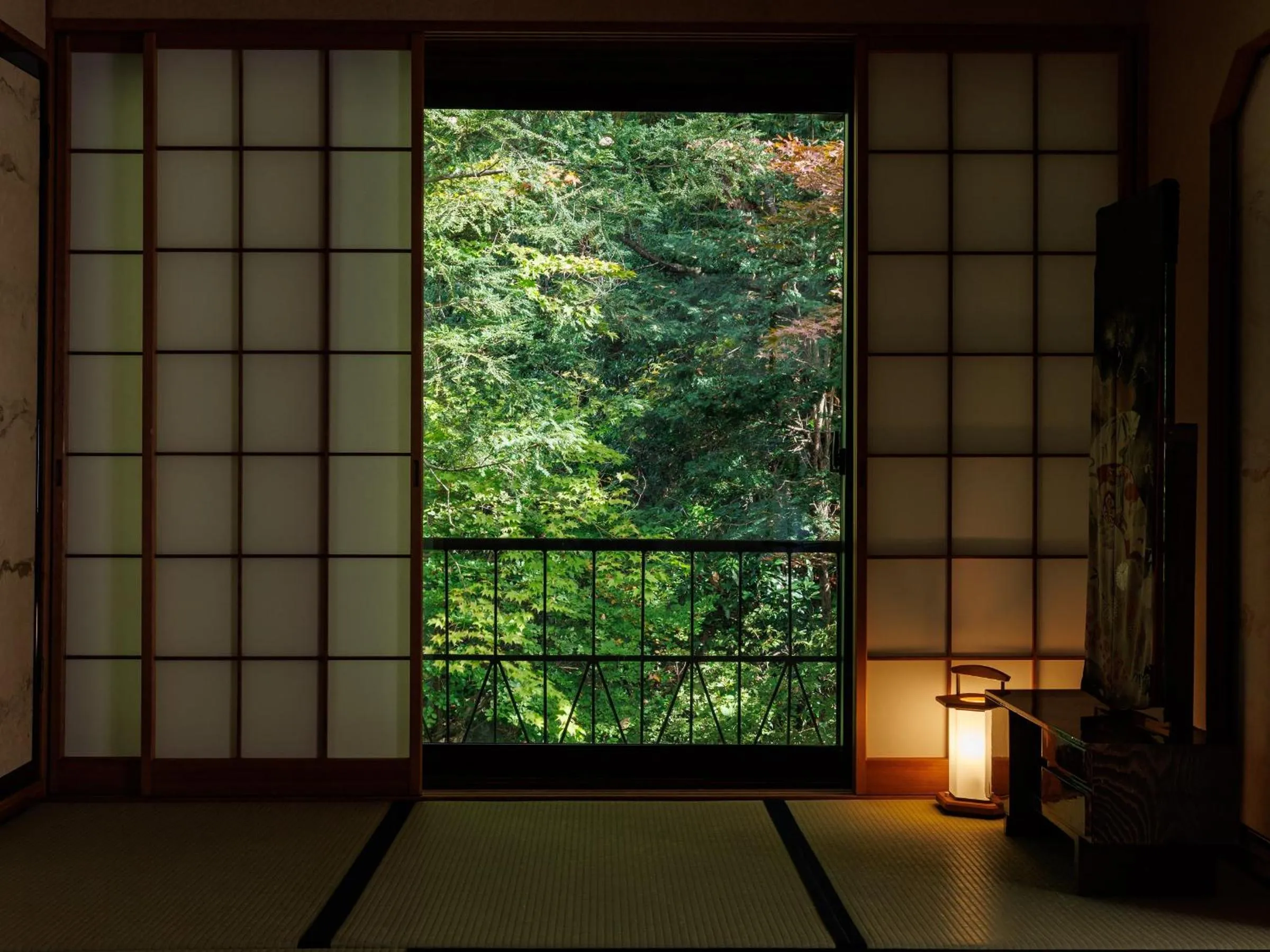 Garden in Suwa Grand Shrine Kameya Inn