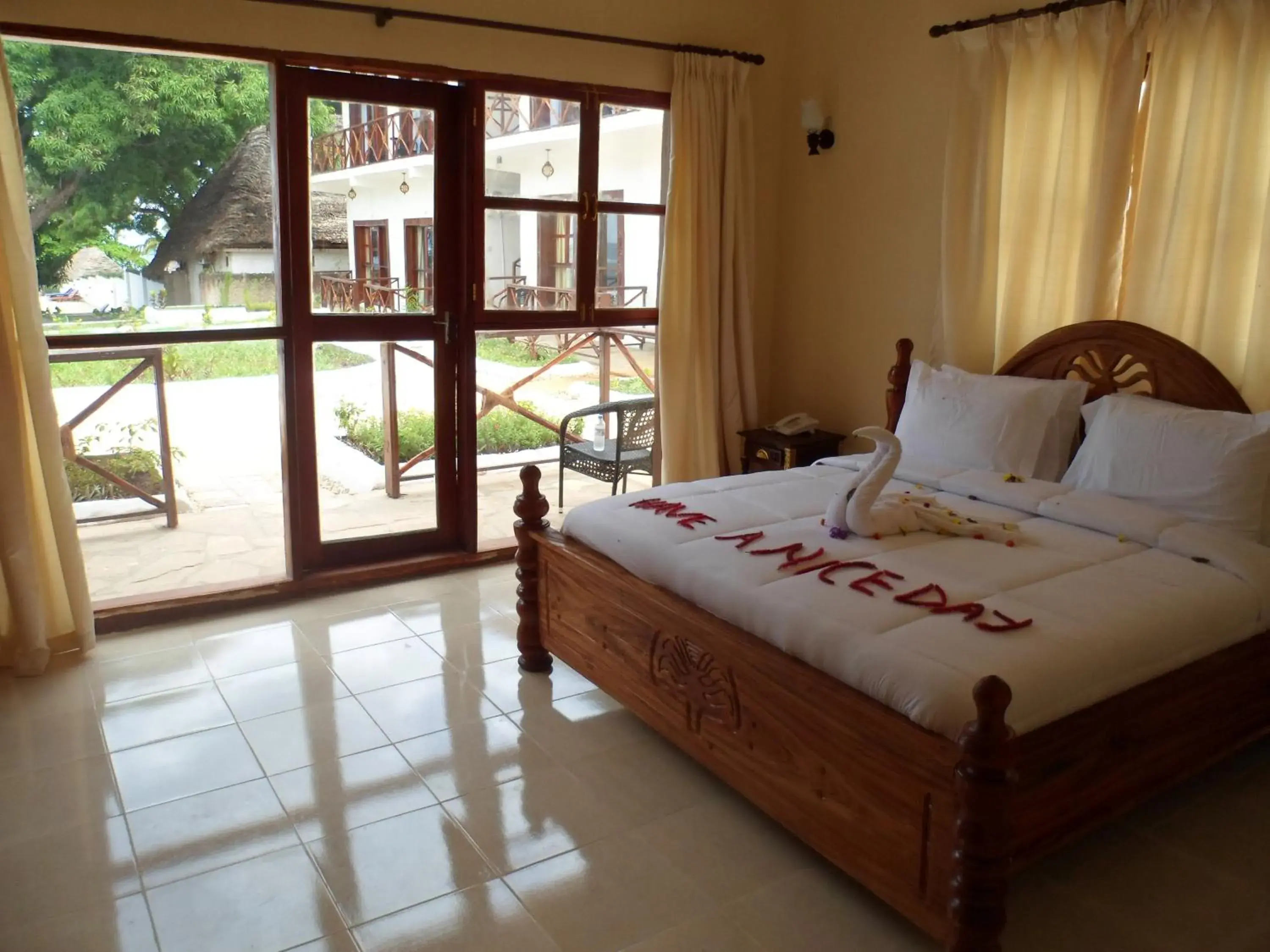 Standard Double Room - single occupancy in Zanzibar Ocean View Hotel Standard Double Room - single occupancy in Zanzibar Ocean View Hotel