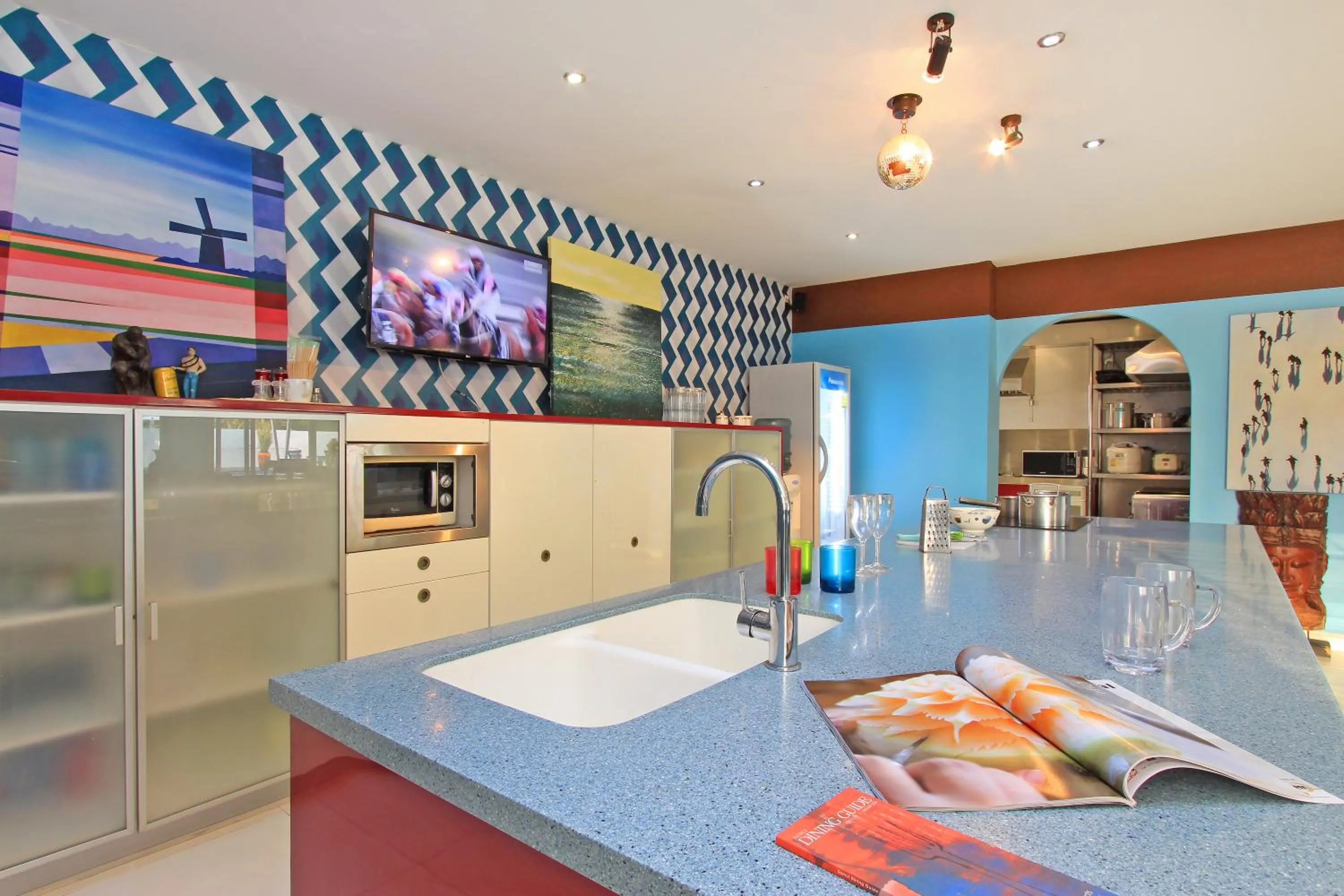 Communal lounge/ TV room in Sharrow Bay