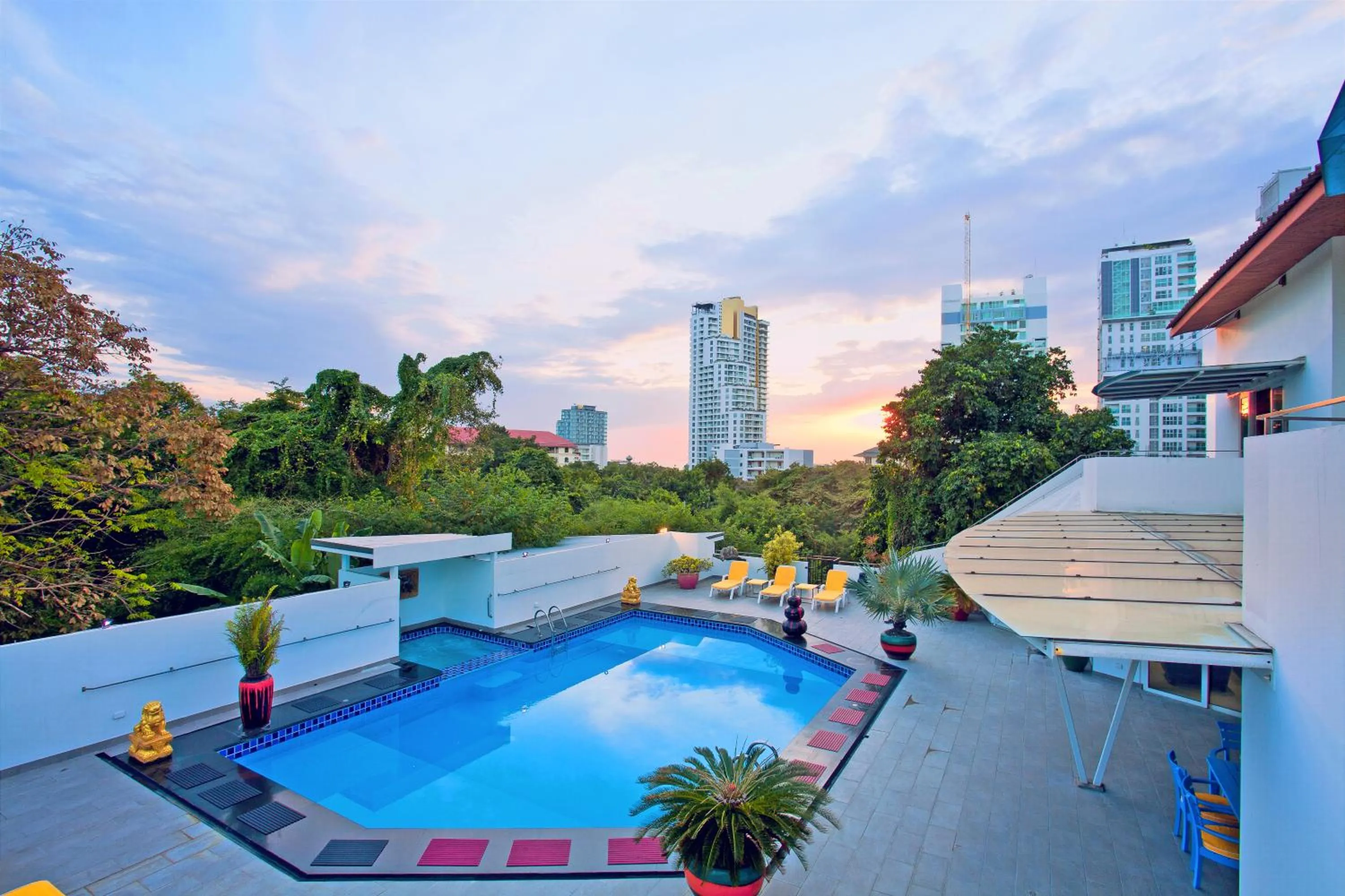 Patio in Sharrow Bay