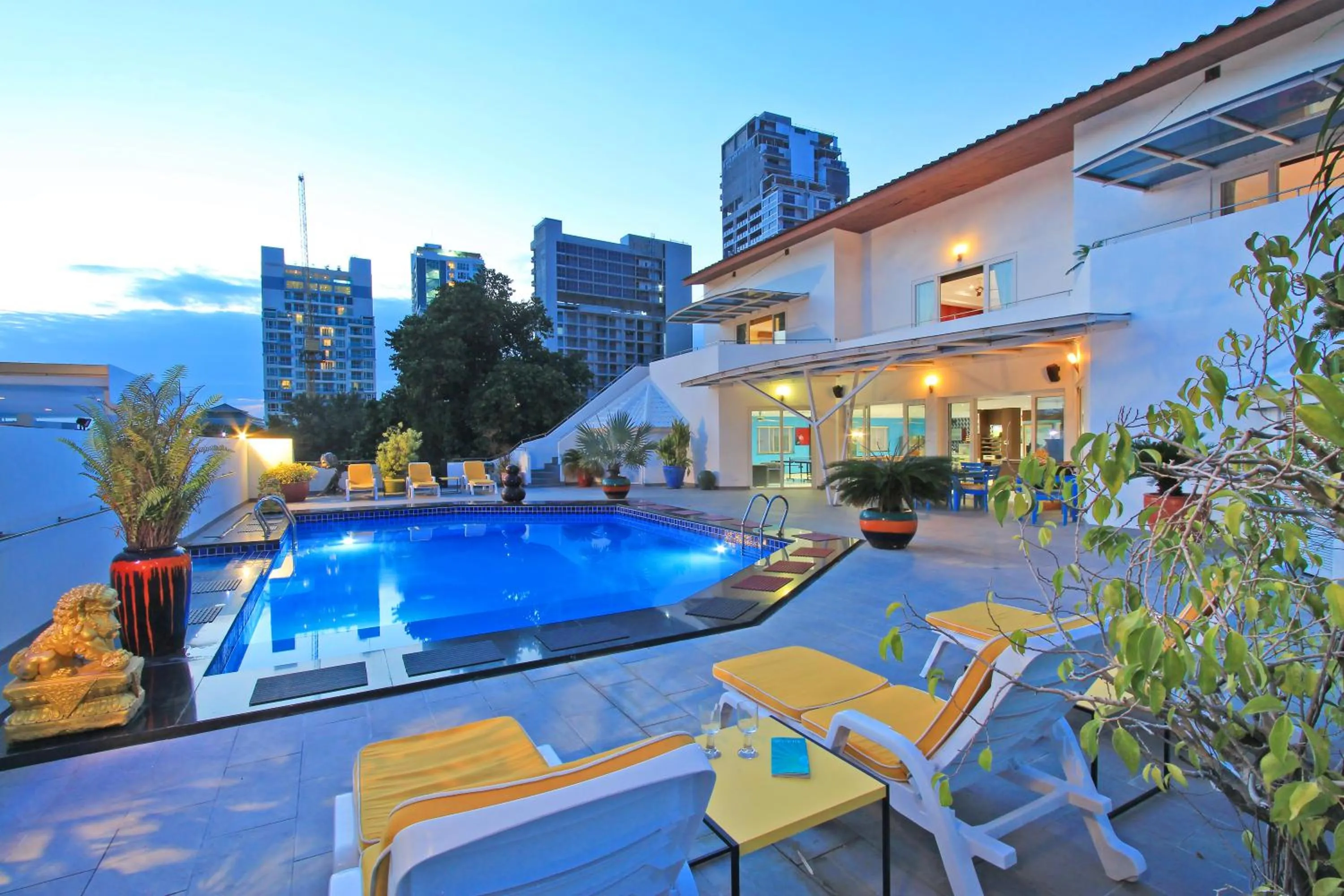 Patio in Sharrow Bay