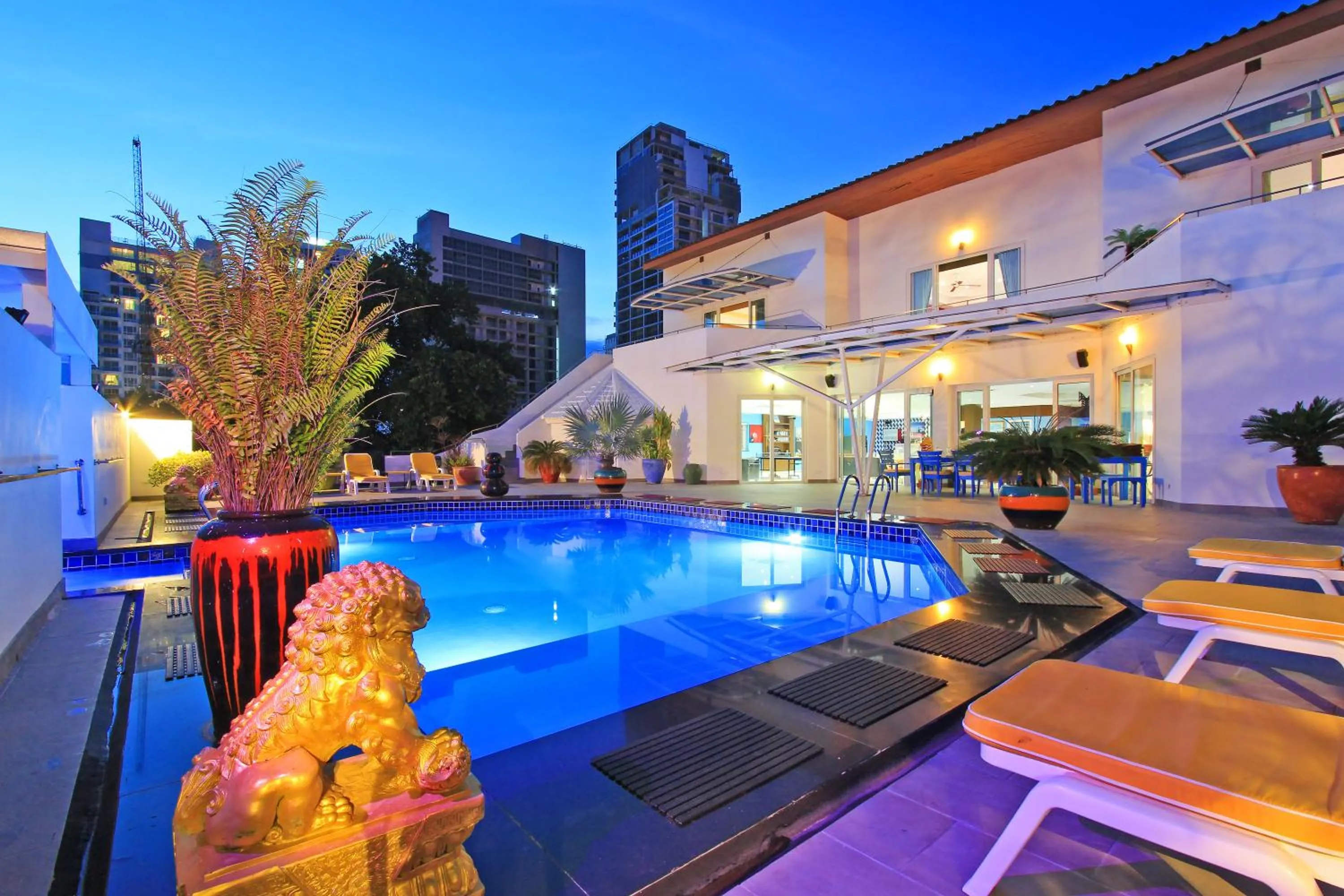 Patio in Sharrow Bay