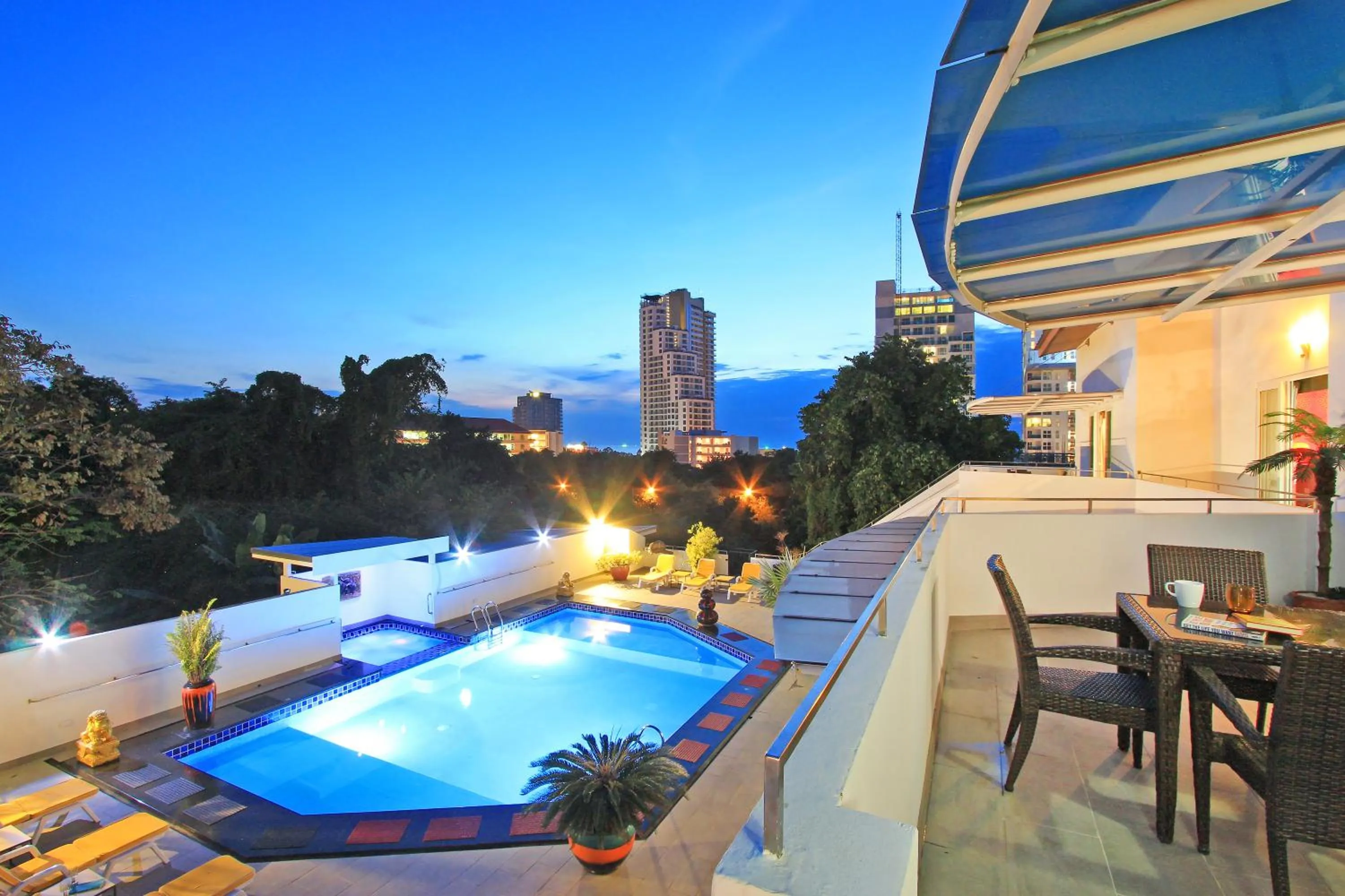 Patio in Sharrow Bay