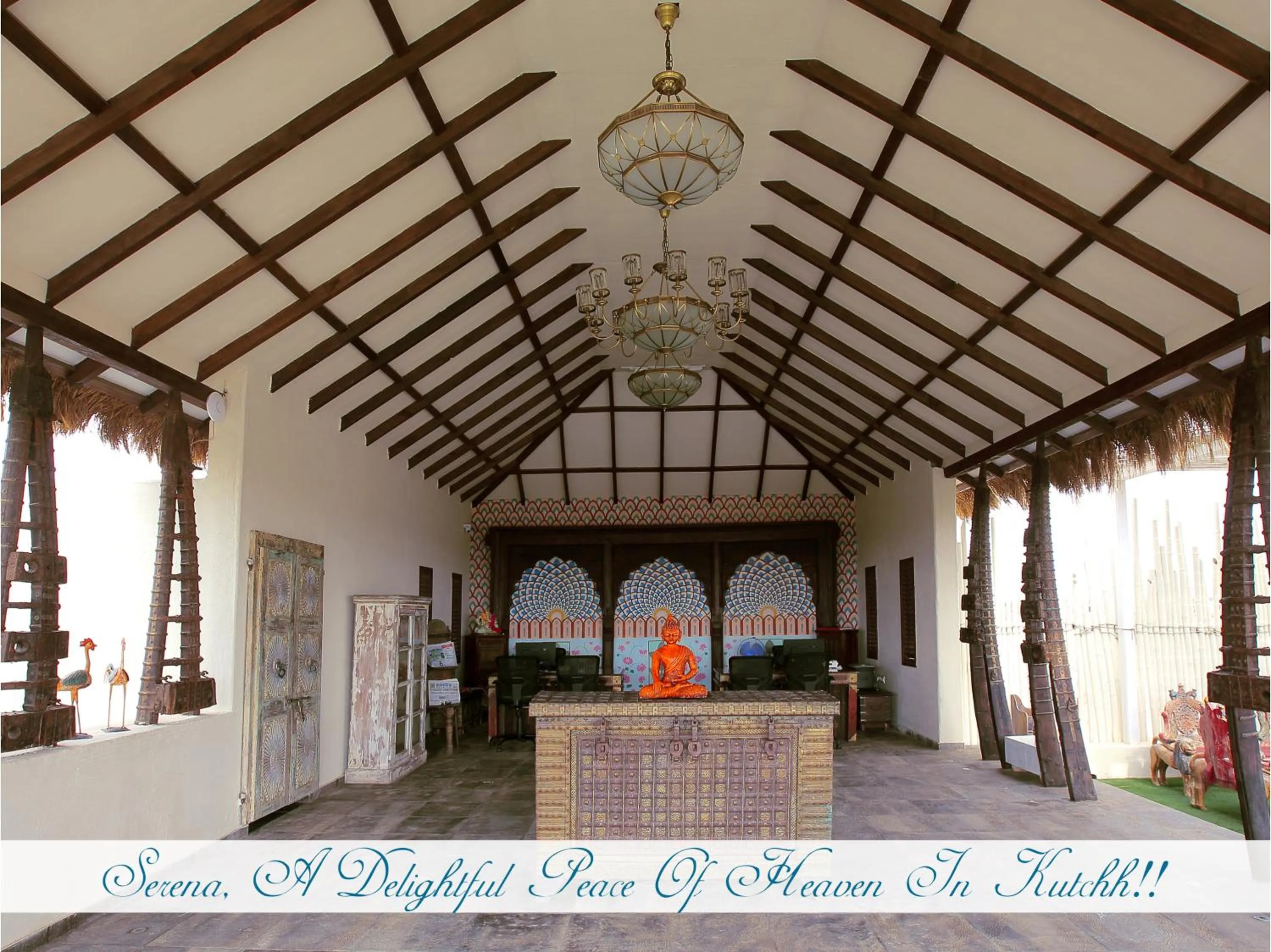 Lobby or reception in Serena Beach Resort