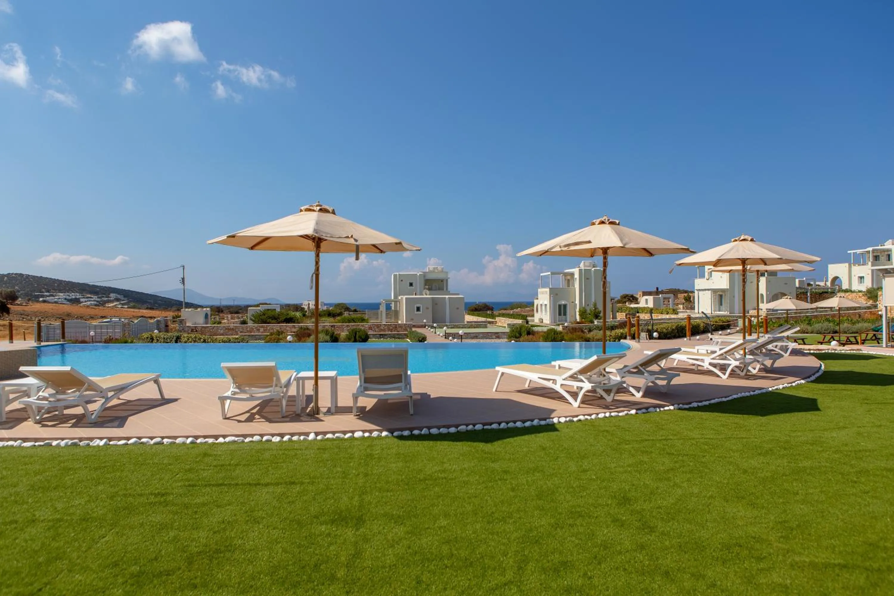 Garden view in Sun and Moon Villas