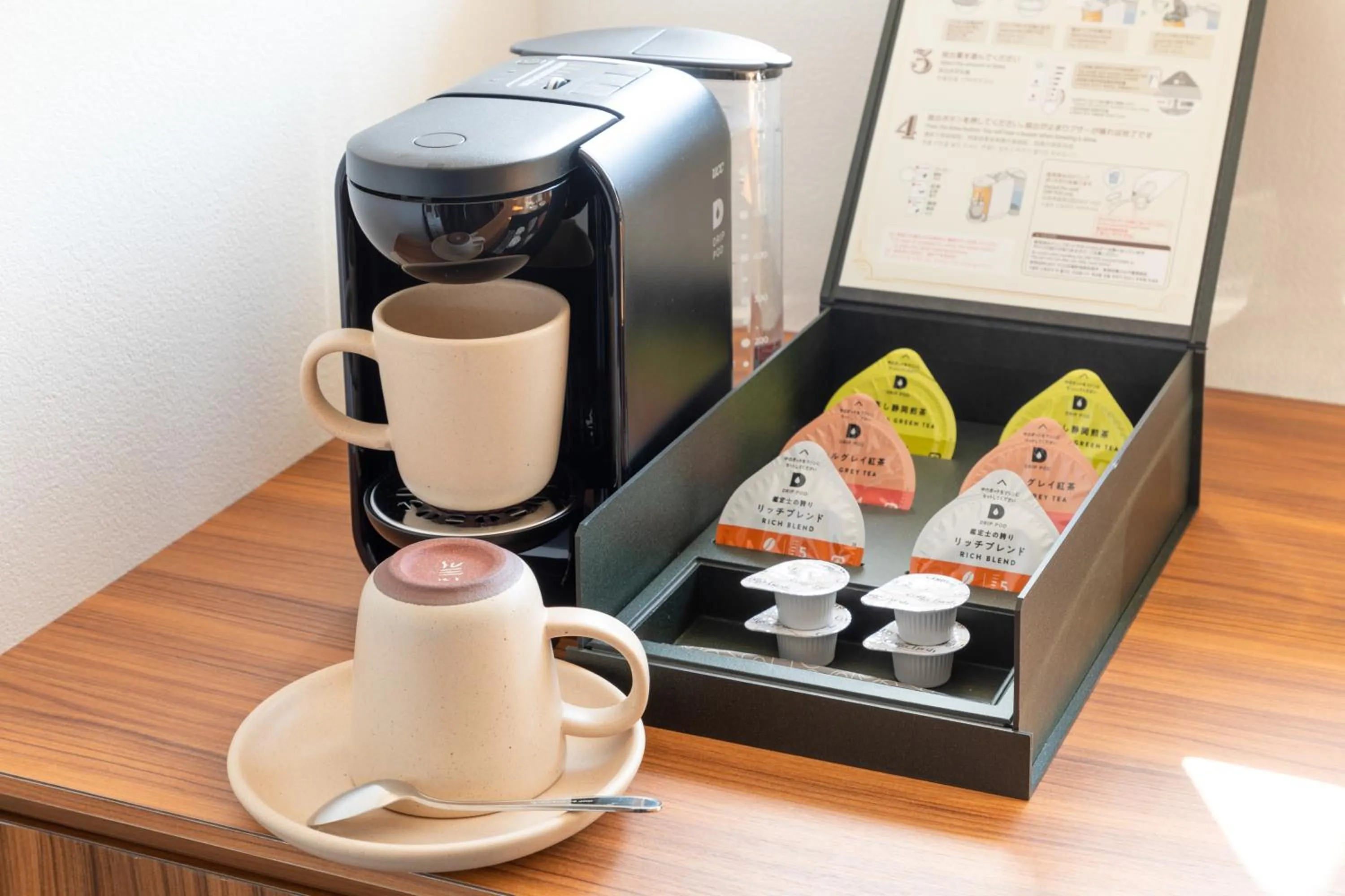 Coffee/tea facilities in Resort Hotel Moana Coast