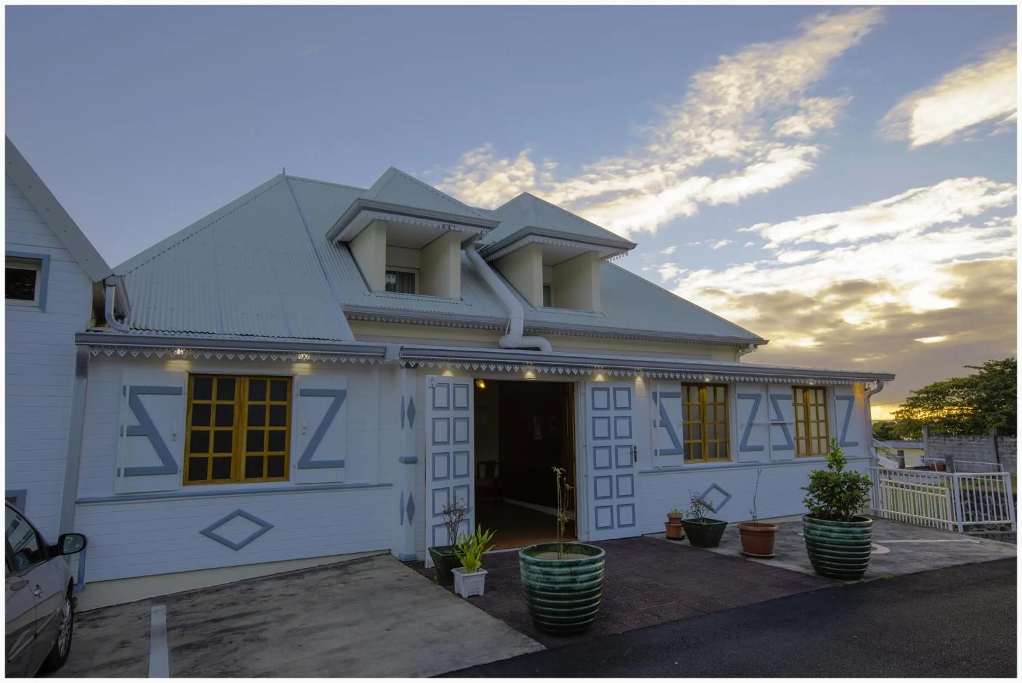 Facade/entrance in La Fournaise Hotel Restaurant