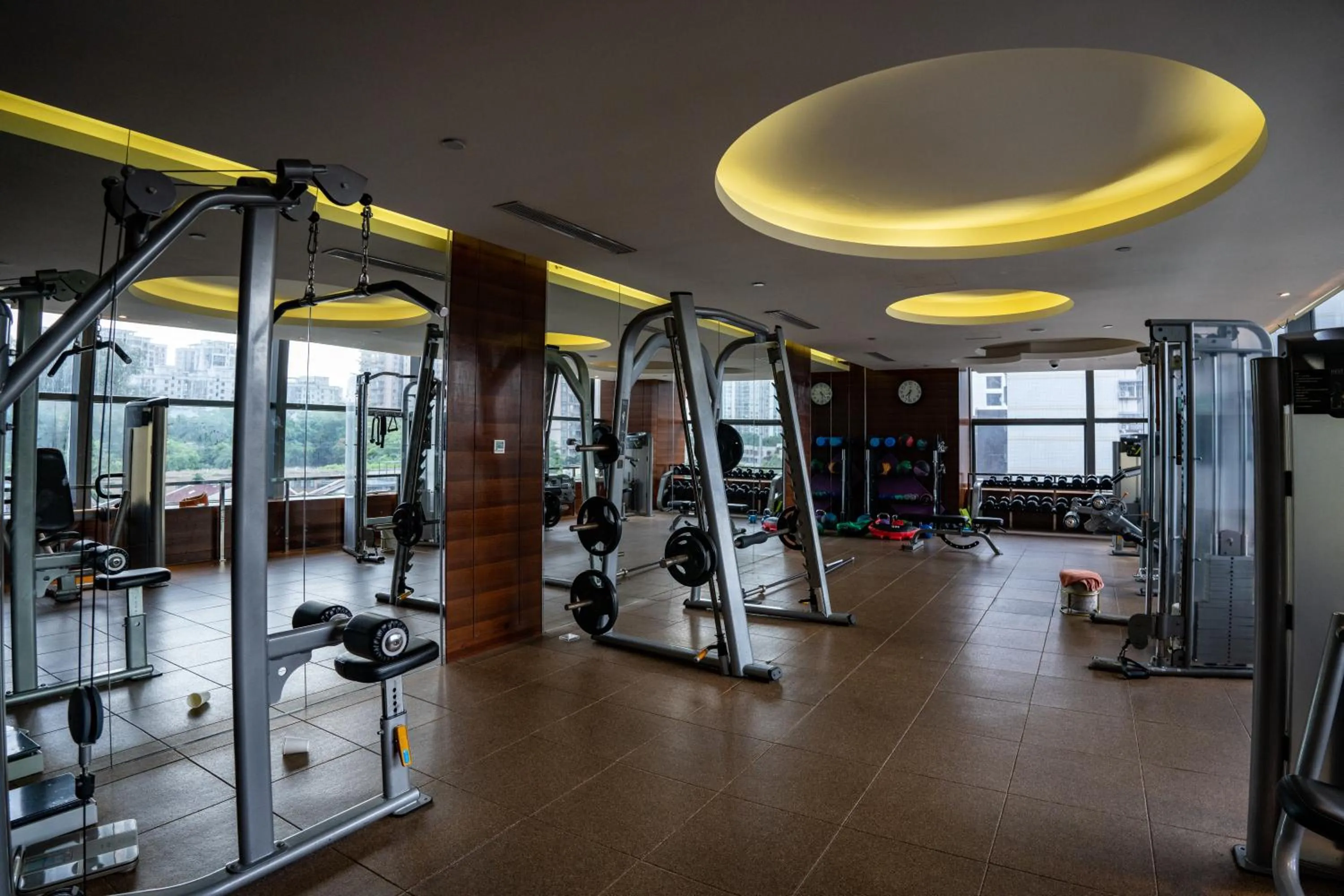 Fitness centre/facilities in Hilton Haikou