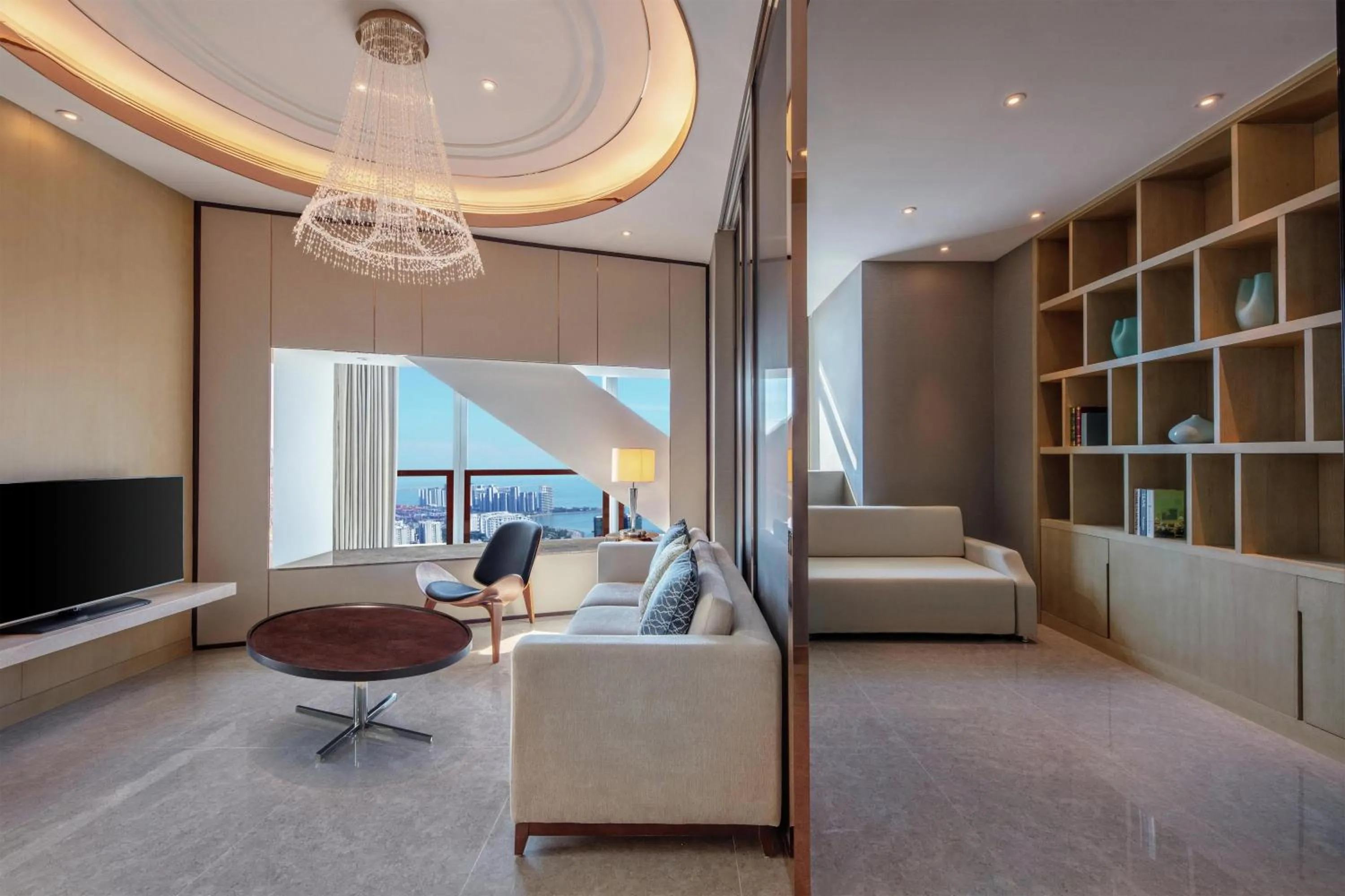 Living room in Hilton Haikou