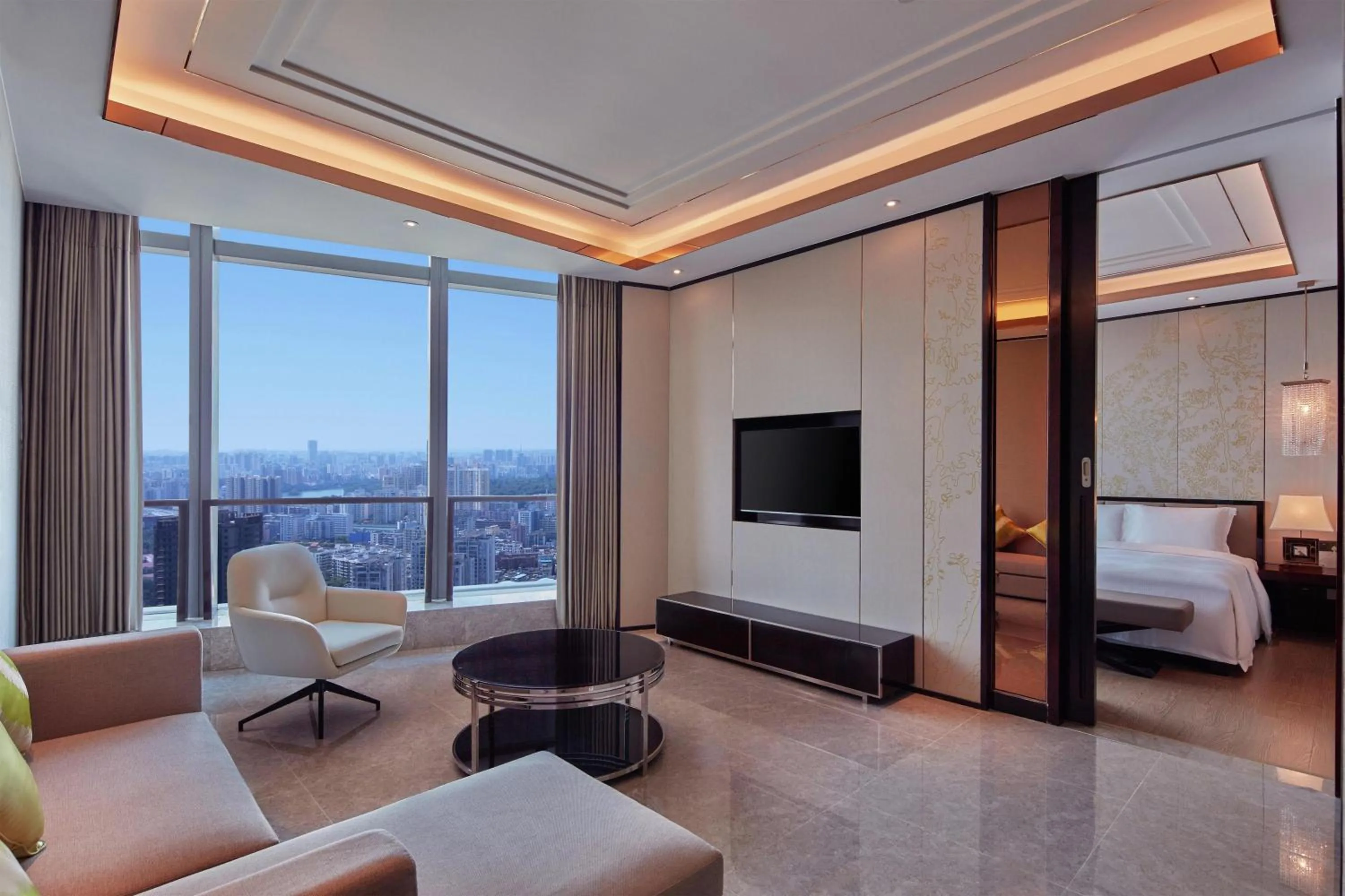 Living room in Hilton Haikou
