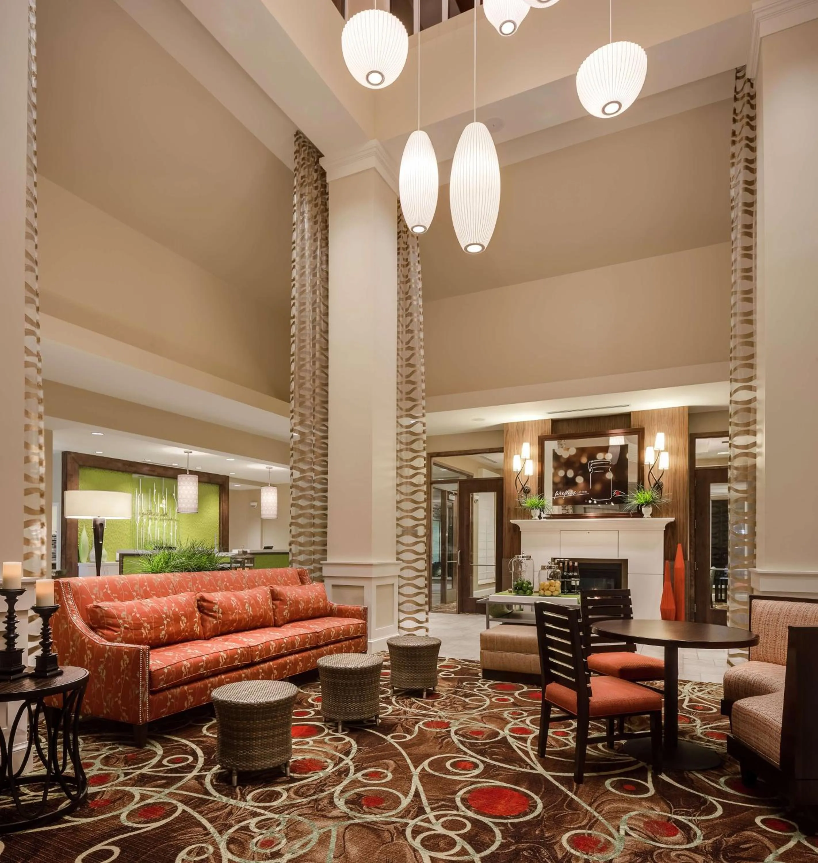 Lobby or reception in Hilton Garden Inn Bettendorf/ Quad Cities