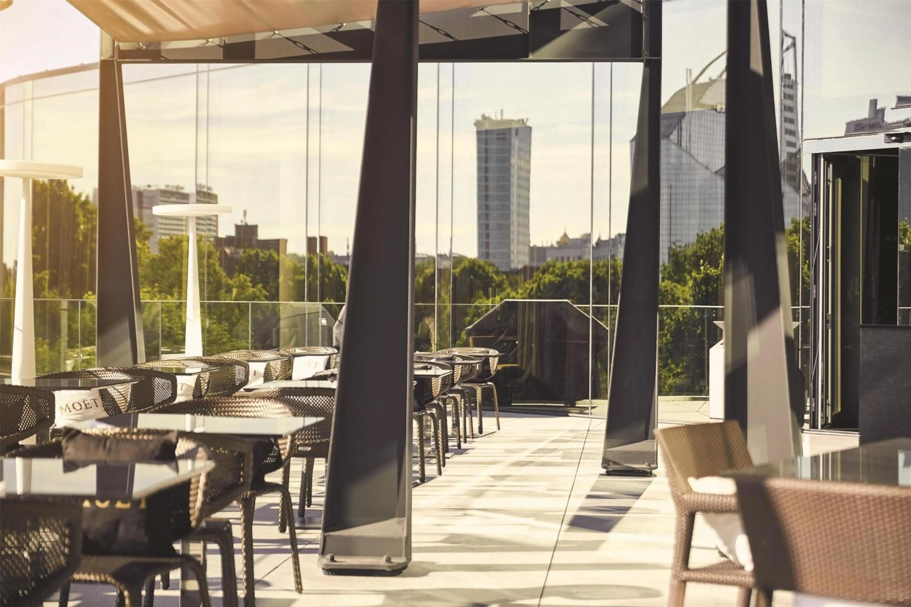Patio in Hilton Tallinn Park