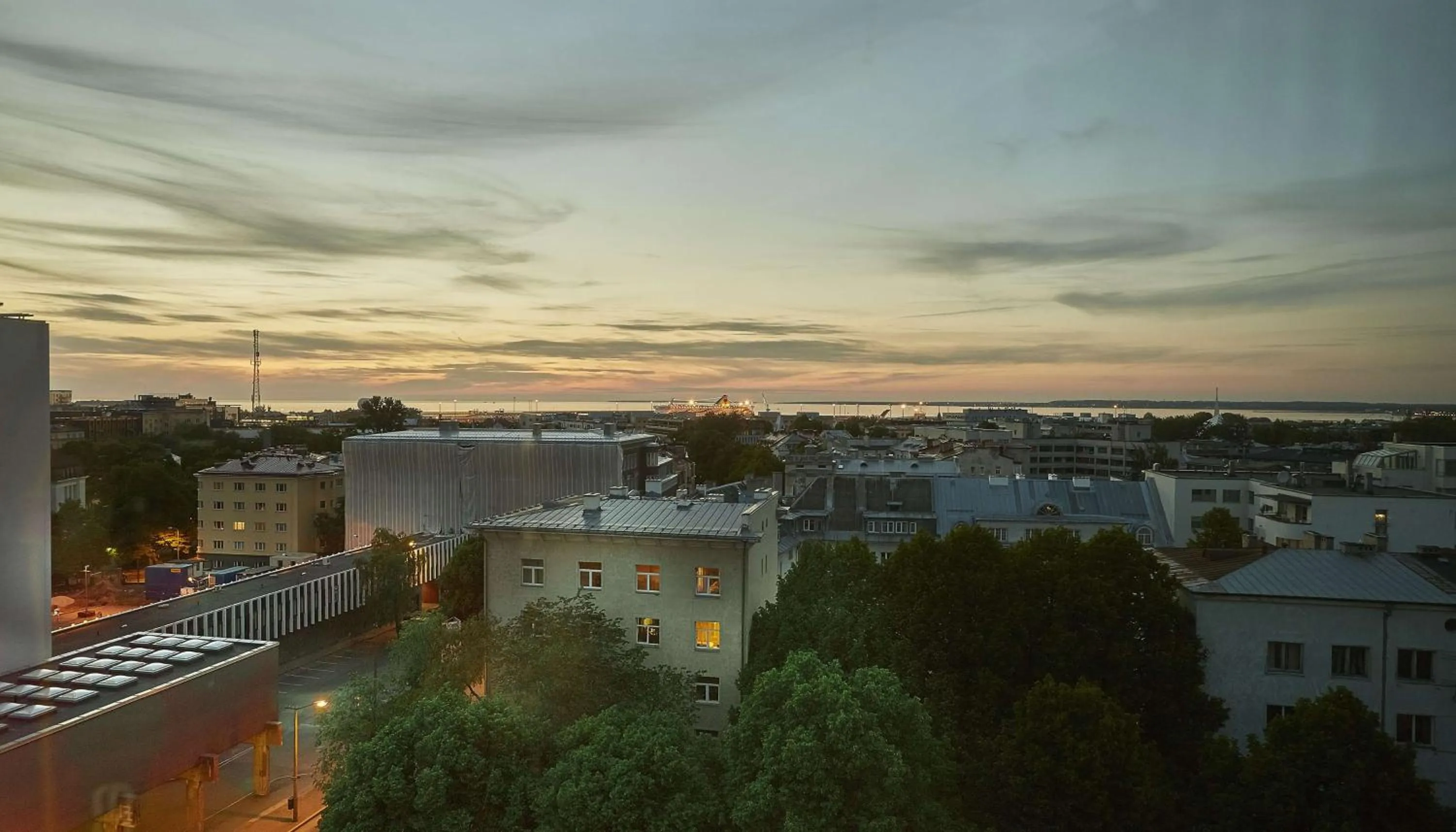 Bed in Hilton Tallinn Park
