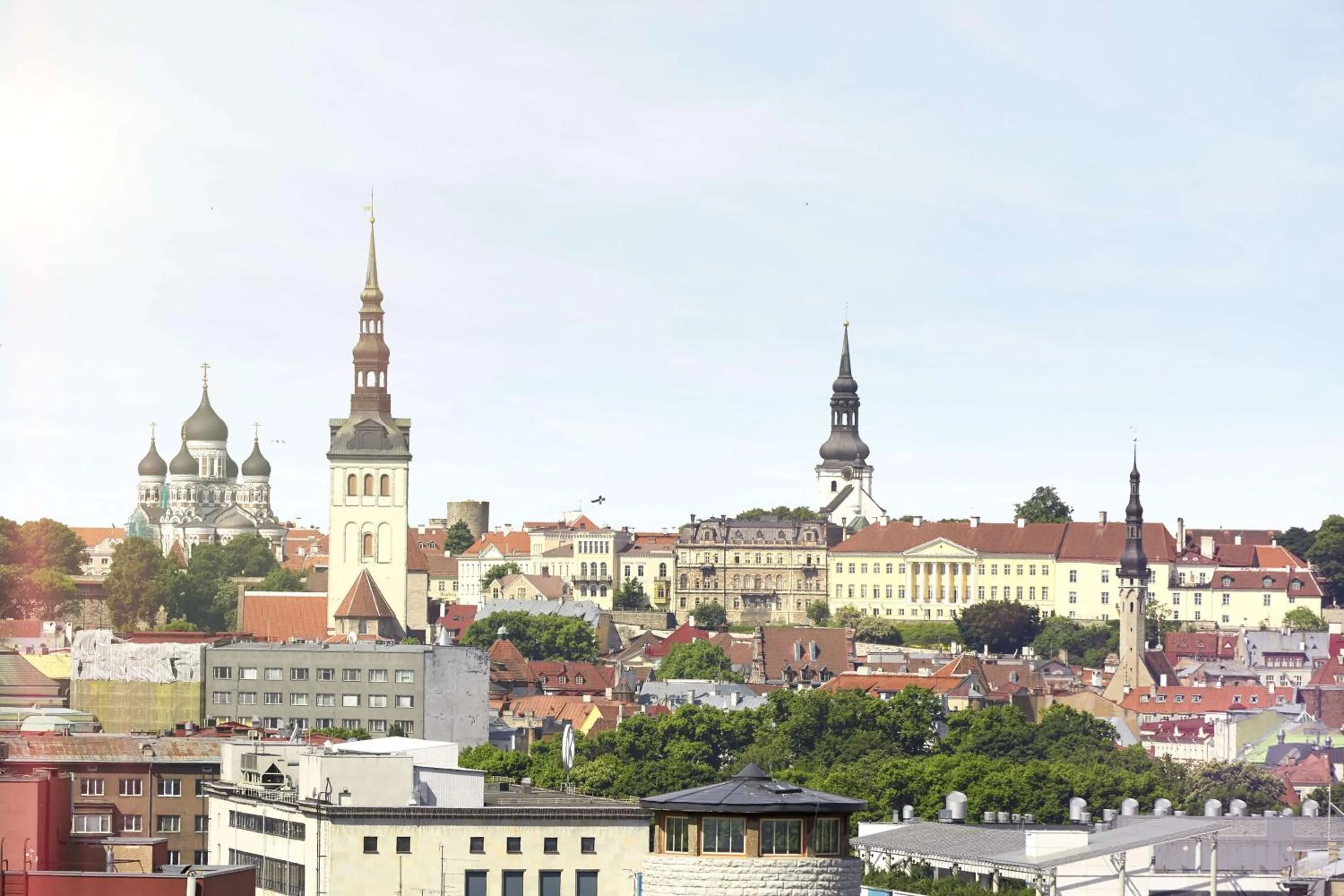 Bed in Hilton Tallinn Park