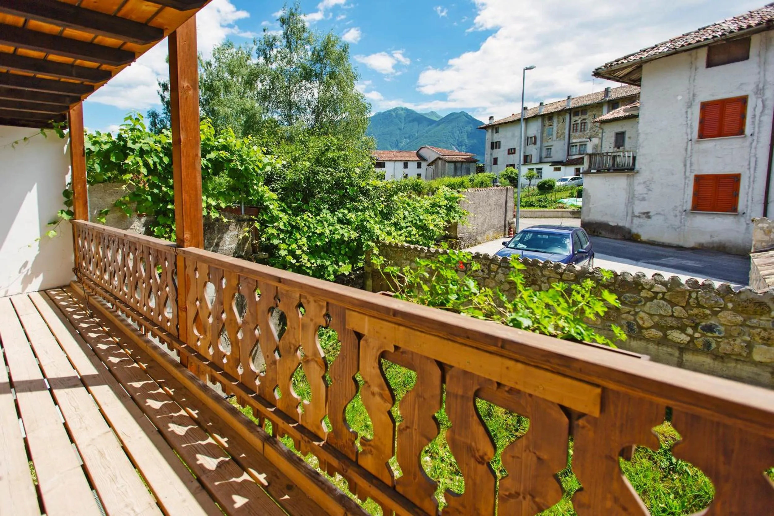 Balcony/Terrace in Albergo Diffuso "Col Gentile" Socchieve