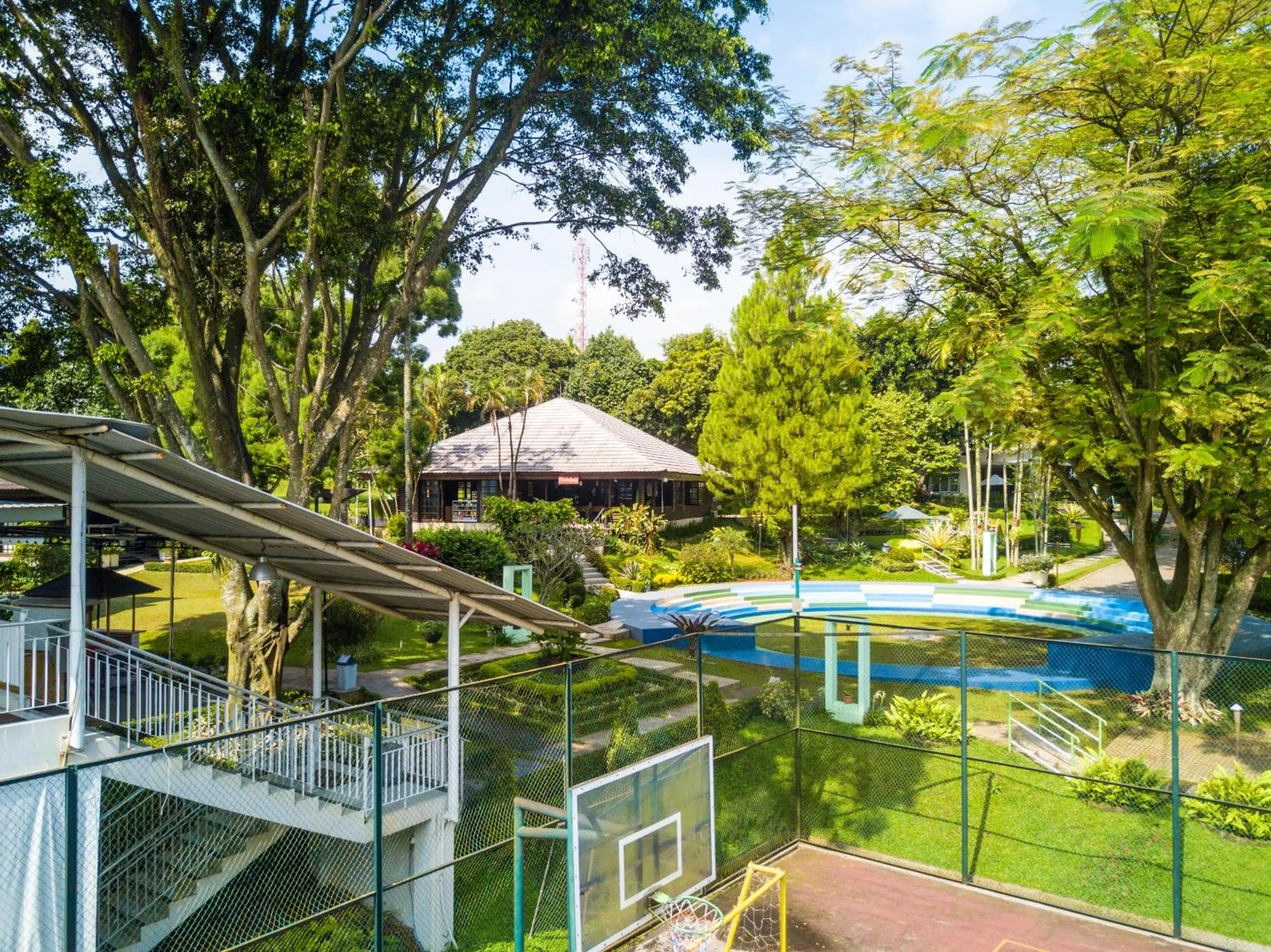 Garden view in D'Agape Meeting & Conference