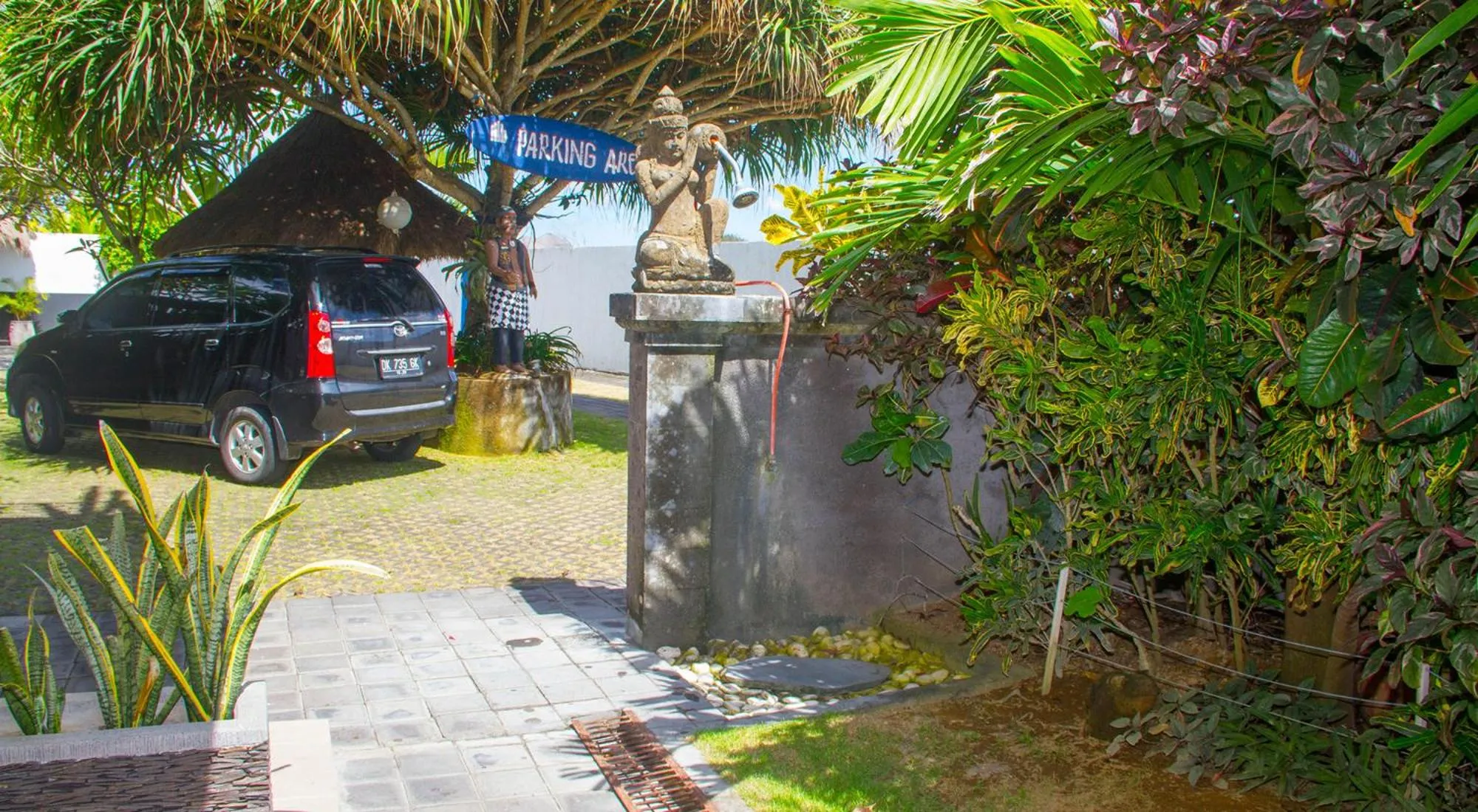 Garden view in PNB Beach Resort