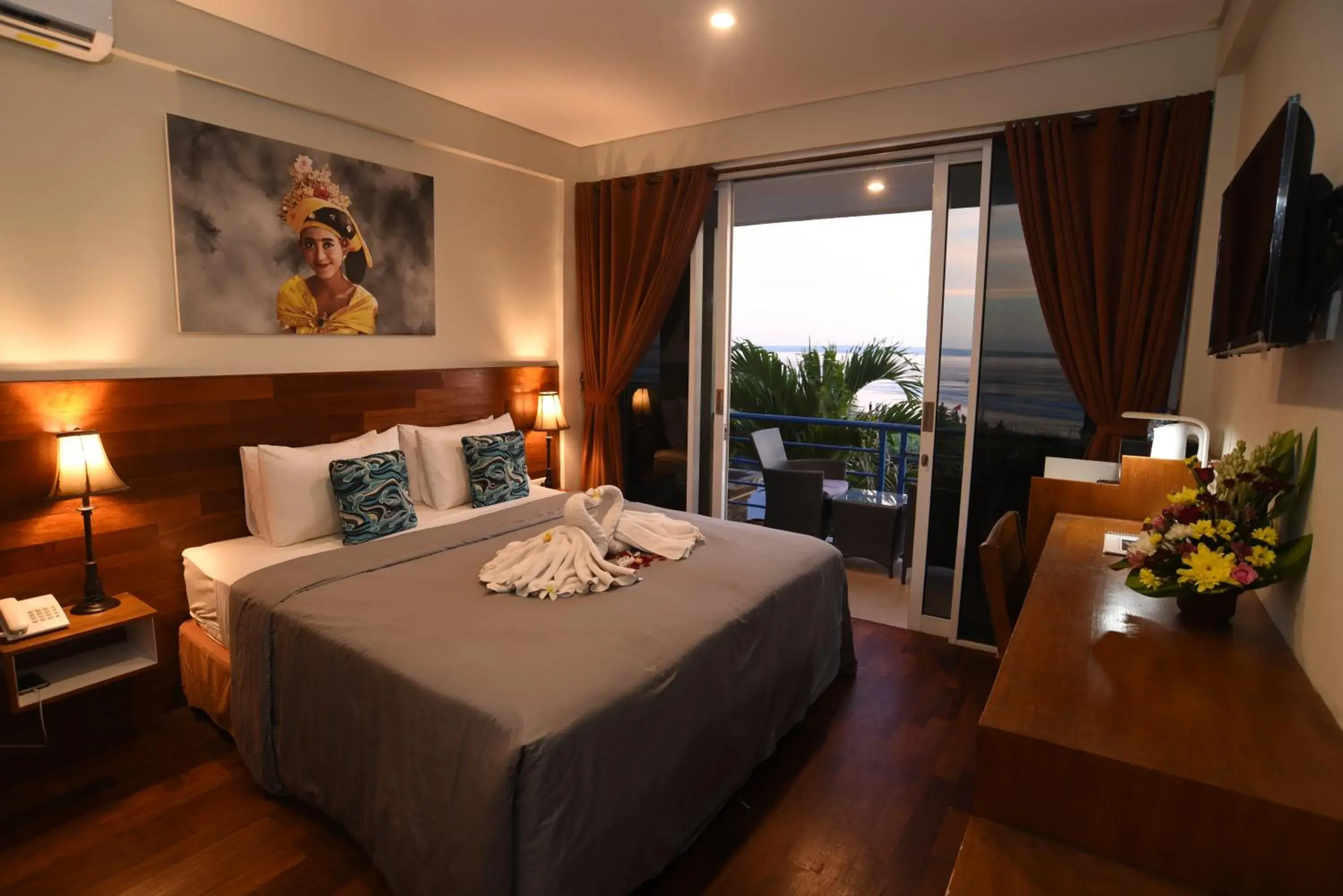 Deluxe Double or Twin Room with Sea View in PNB Beach Resort Deluxe Double or Twin Room with Sea View in PNB Beach Resort