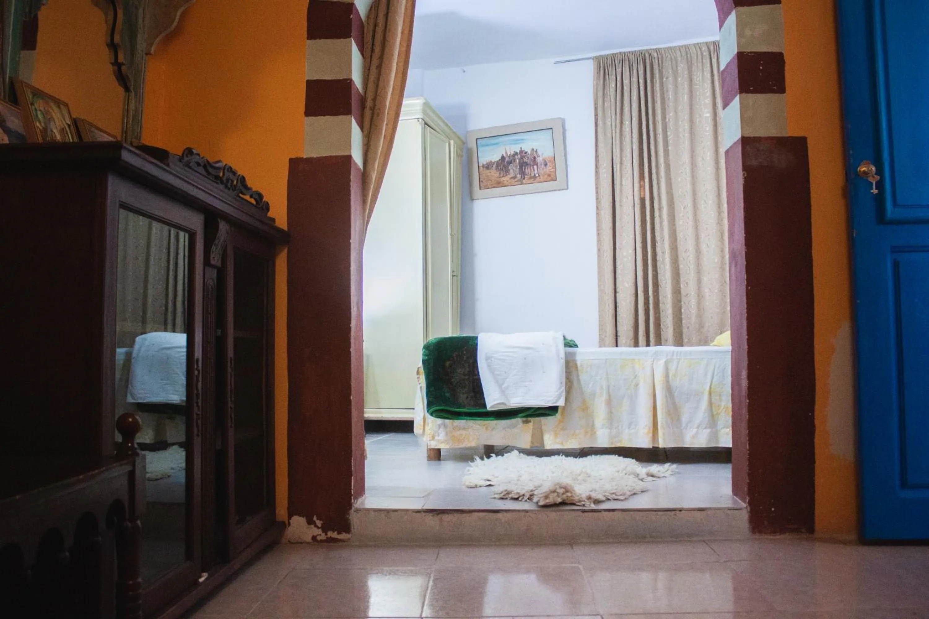 Bed in Dar kenza Tunis